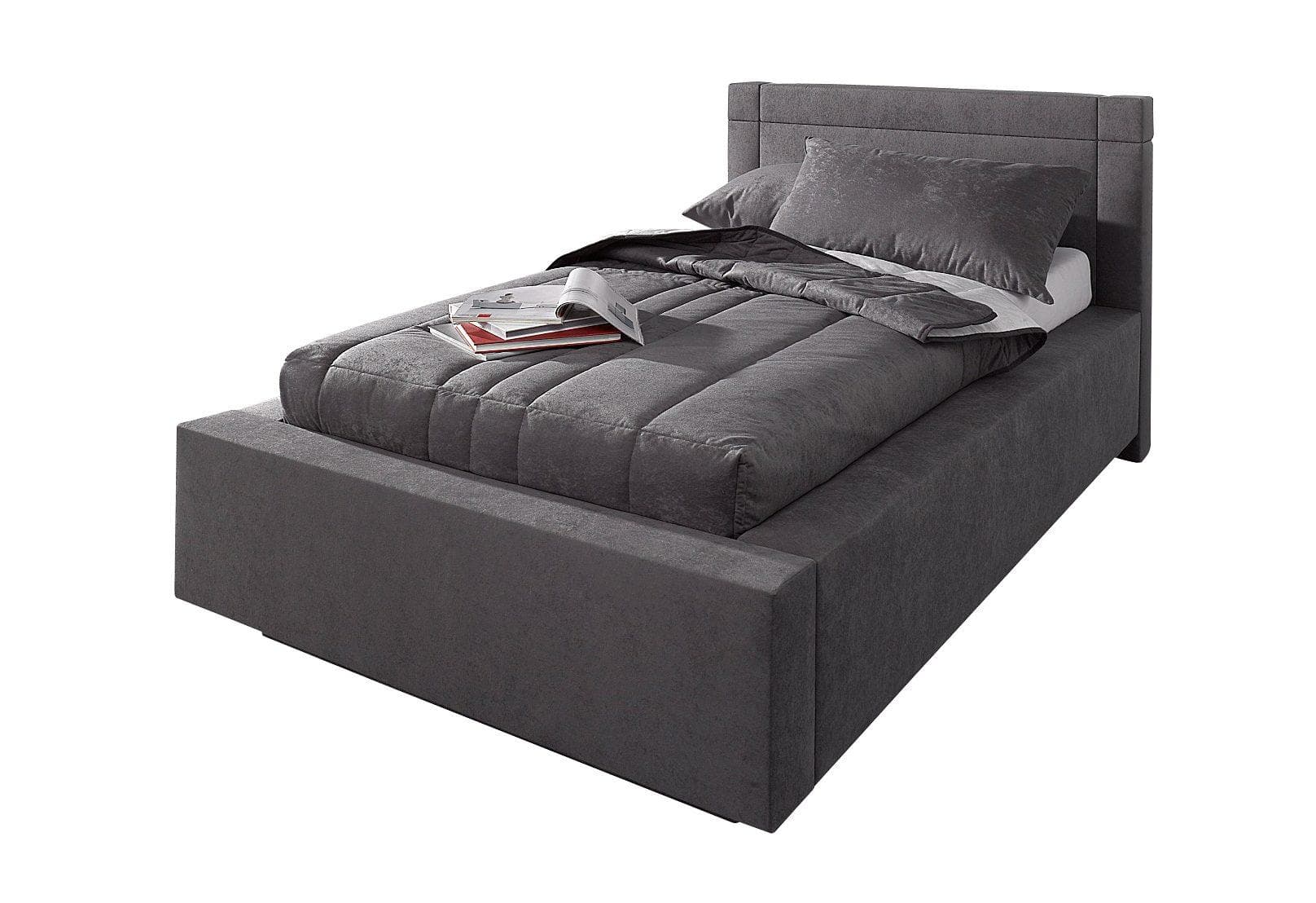 Westfalia Schlafkomfort Tagesdecke Grau 150x220cm Polyester