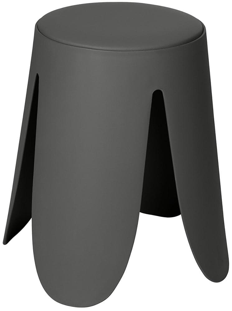 WENKO Dusch- und Badhocker Comiso Anthrazit 44,5x46x44,5 cm