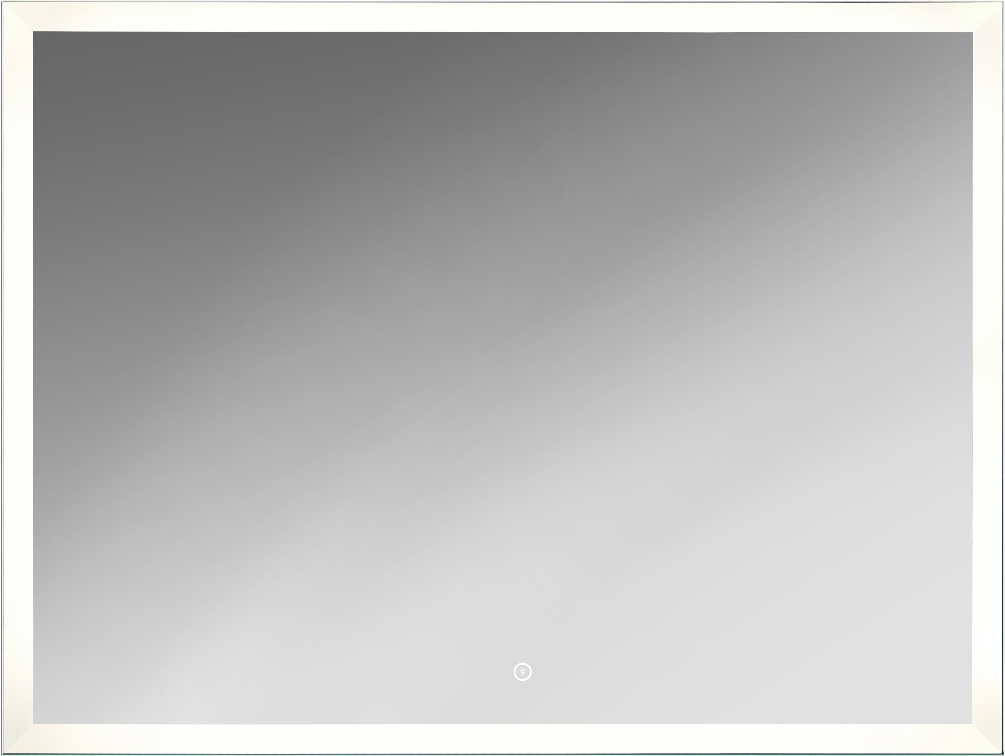 Badspiegel JOKEY Sora Silber LED-Beleuchtung