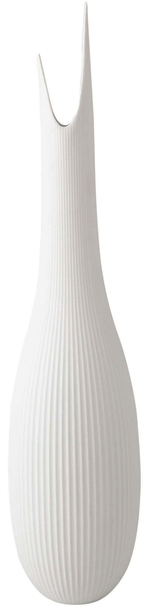 GOEBEL Tischvase Raindrop Pure Weiß Porzellan