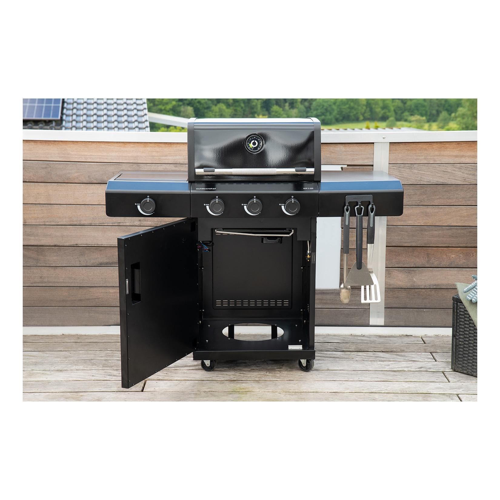 Outdoorchef Gasgrill HEAT C-335 mit Blazing Zone