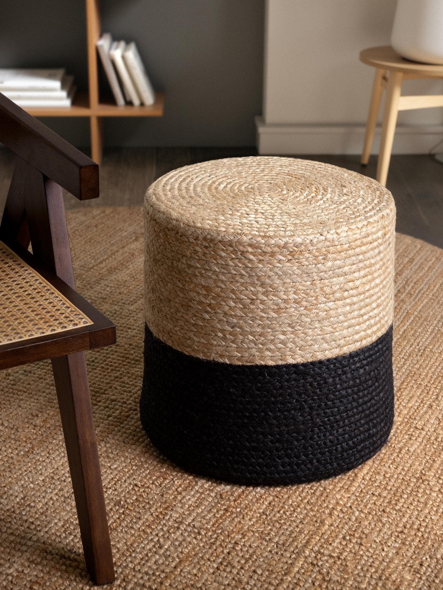 HANSE Home Pouf Jutta Jute