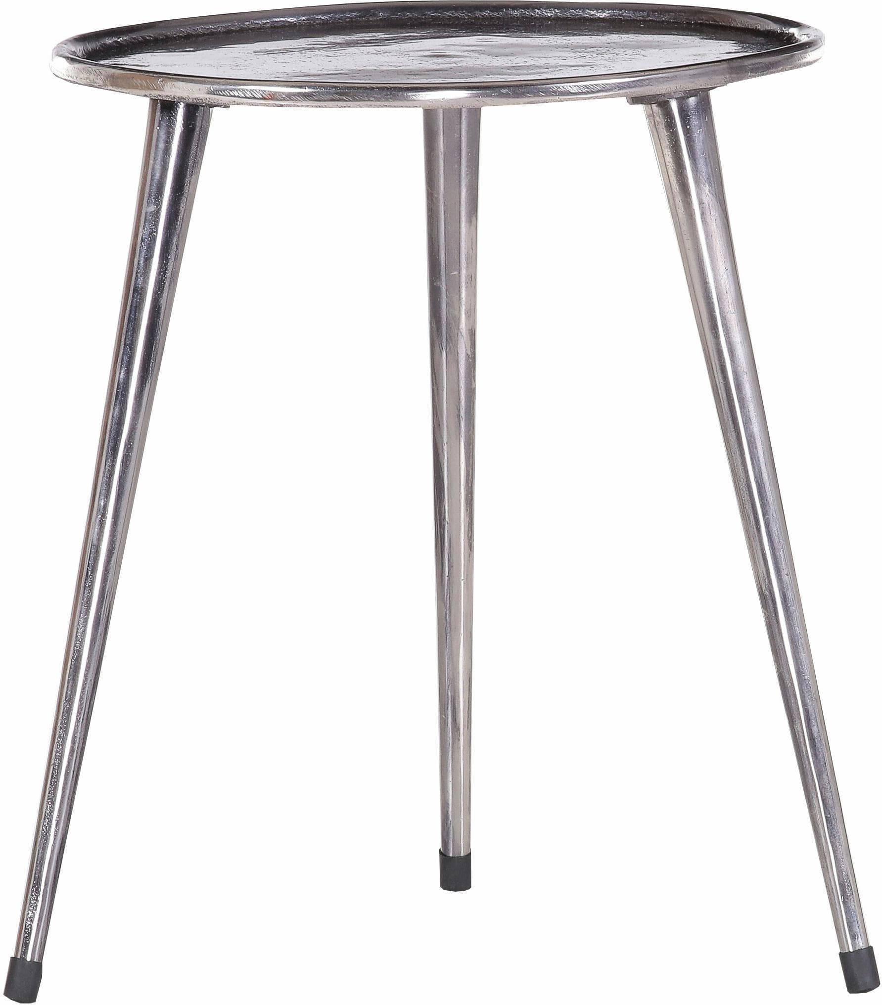 Aluminium Beistelltisch Mix & Match - 3-Beiniges Design