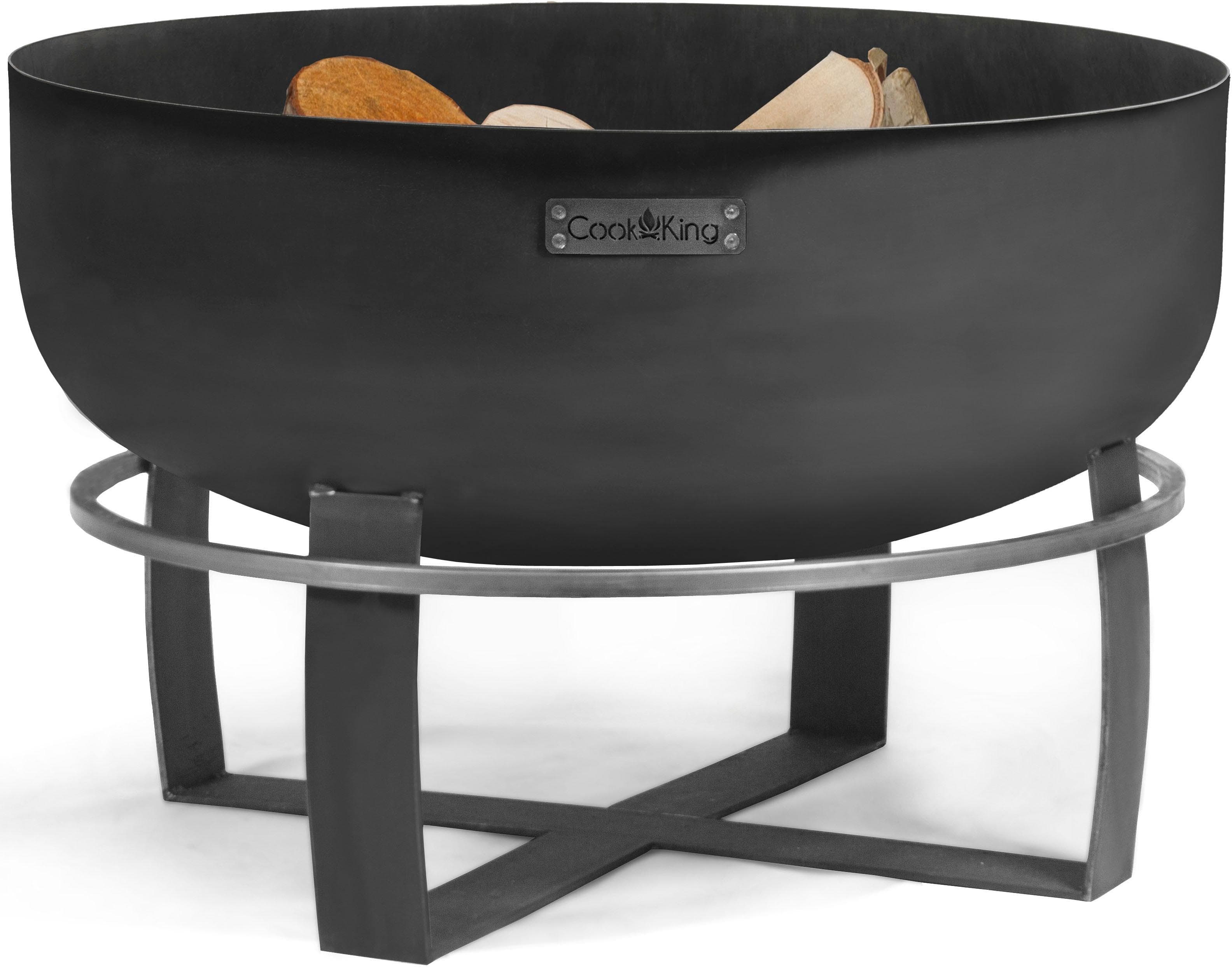 CookKing Feuerschale XXL Viking Schwarz