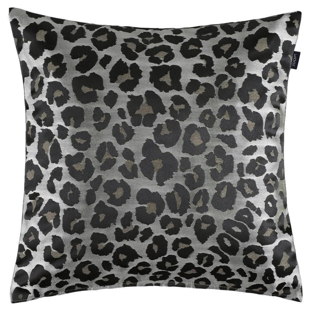 JOOP! Zierkissenhülle Leo Silber Leopardenmuster Jacquard Polyester