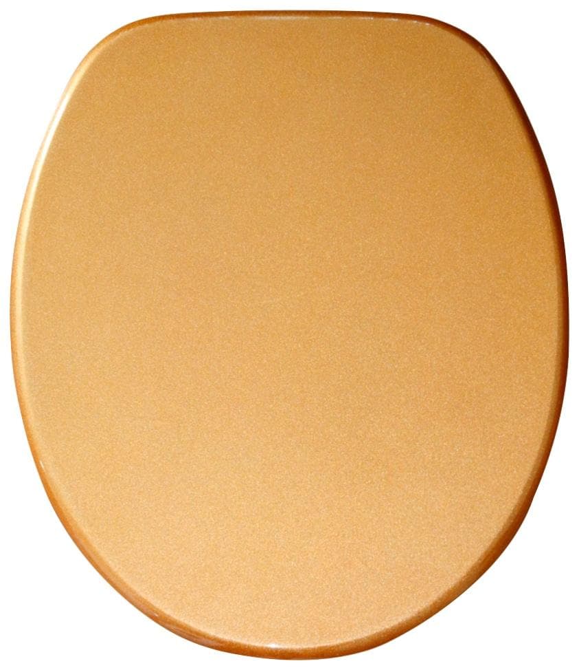 Sanilo WC-Sitz Glitzer Gold Hochglanz
