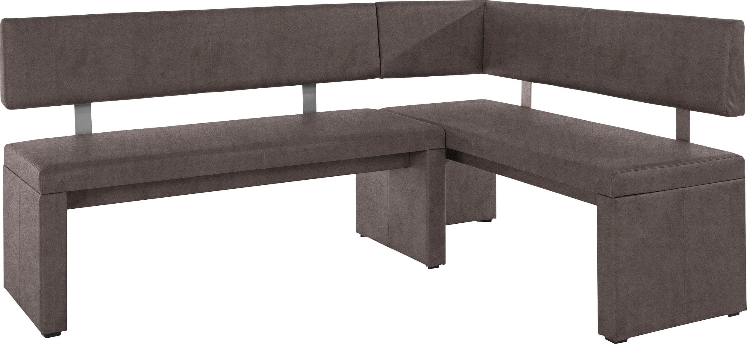 Komfortable Eckbank in verschiedenen Ausführungen