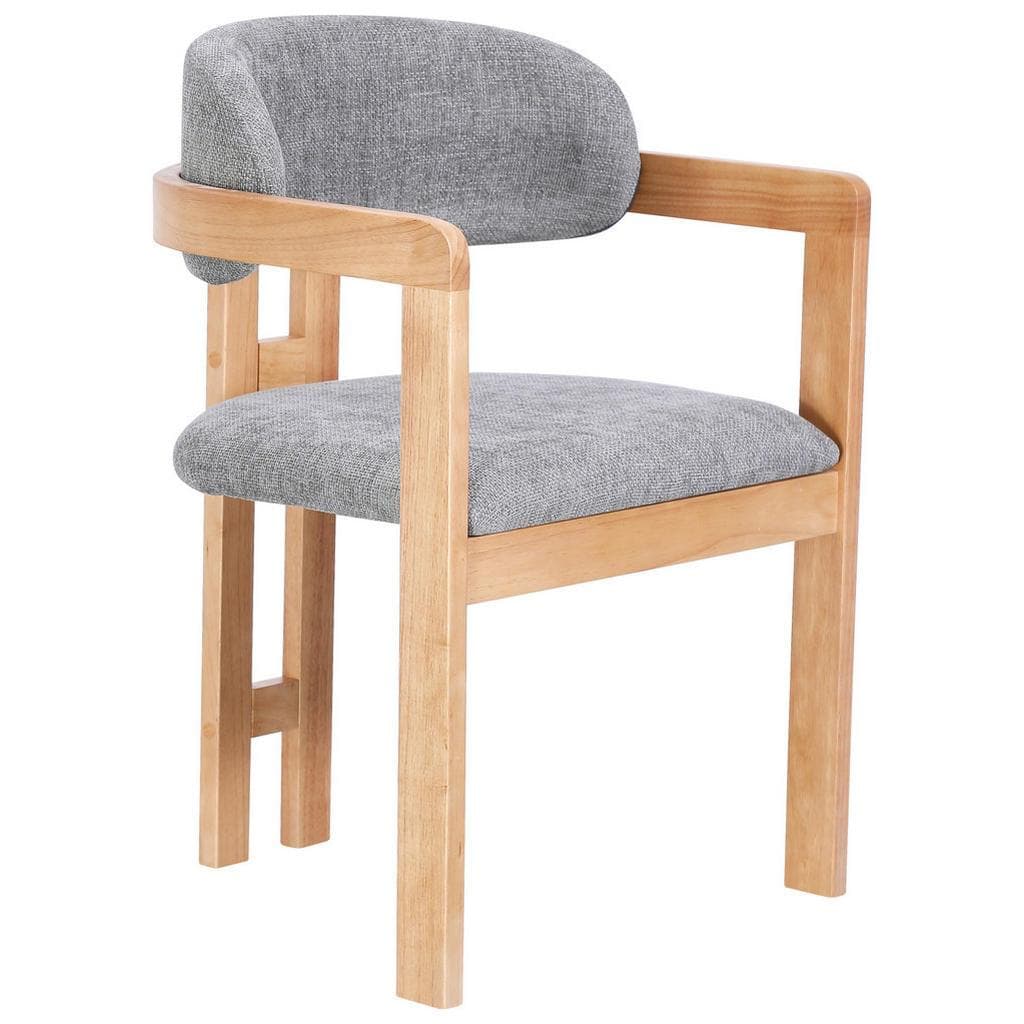 Mid.you Armlehnstuhl Grau Eiche Esszimmerstuhl