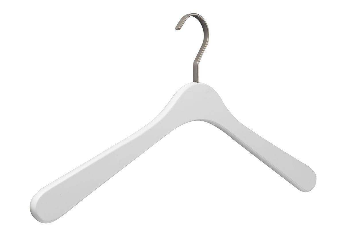Kleiderbügel Jasper Massivholz Weiß