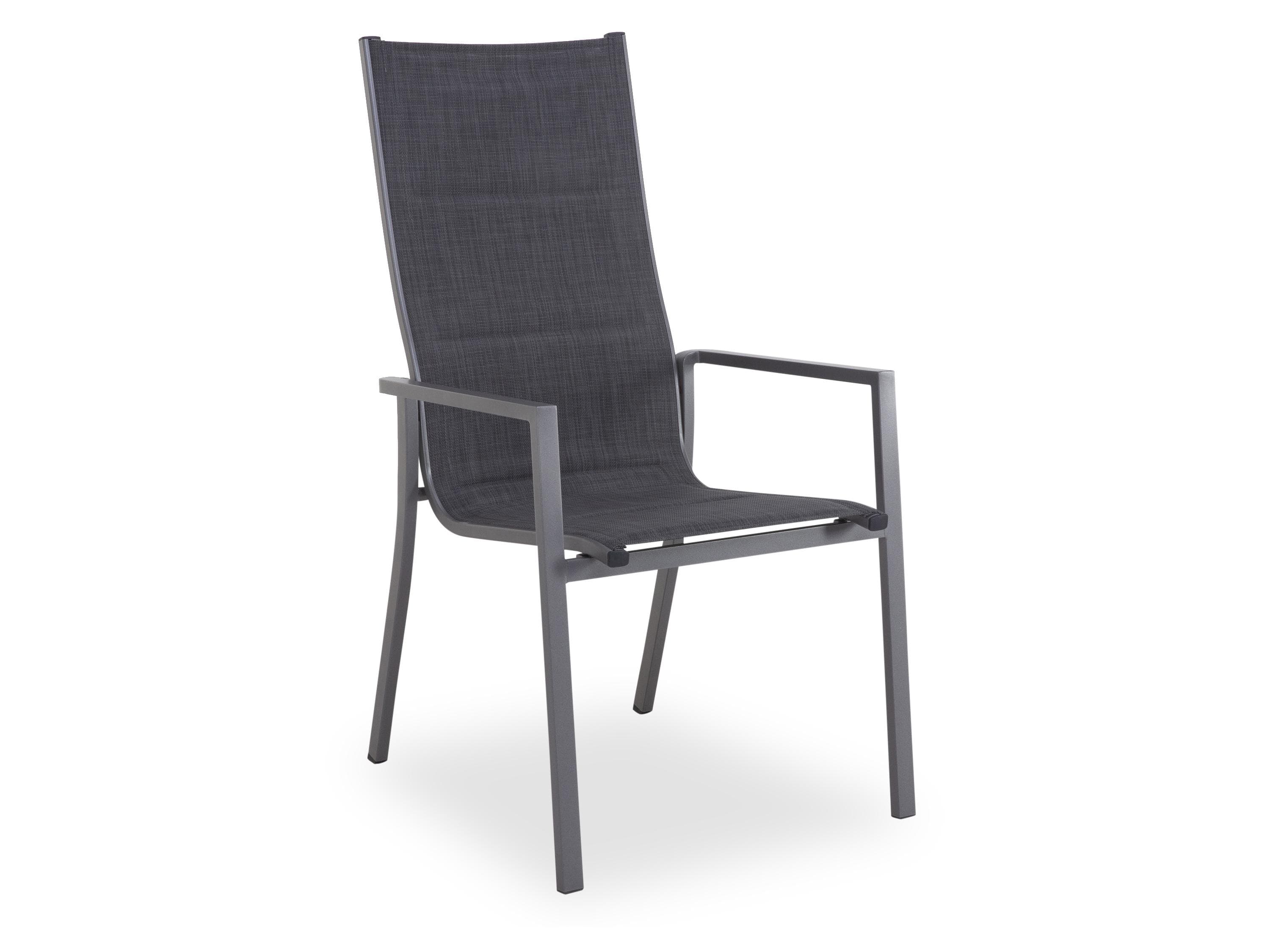 Stapelstuhl outdoor MESSINA Aluminium Grau