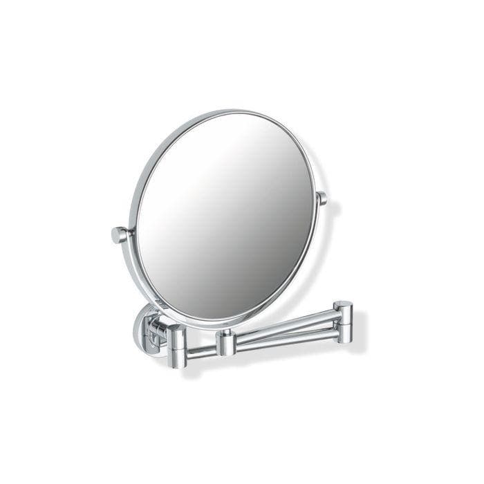 Hewi Kosmetikspiegel 58x10mm, d=200mm, zweiseitig, verchromt