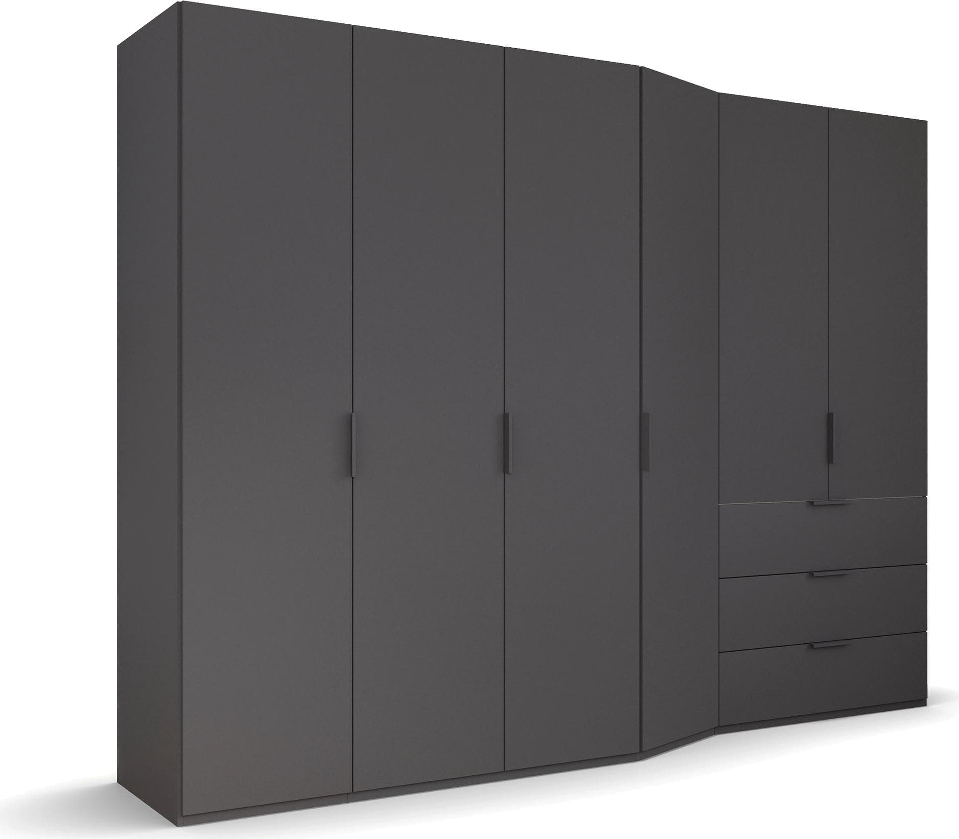 Wave Drehtürenschrank mit Soft-Close Funktion
