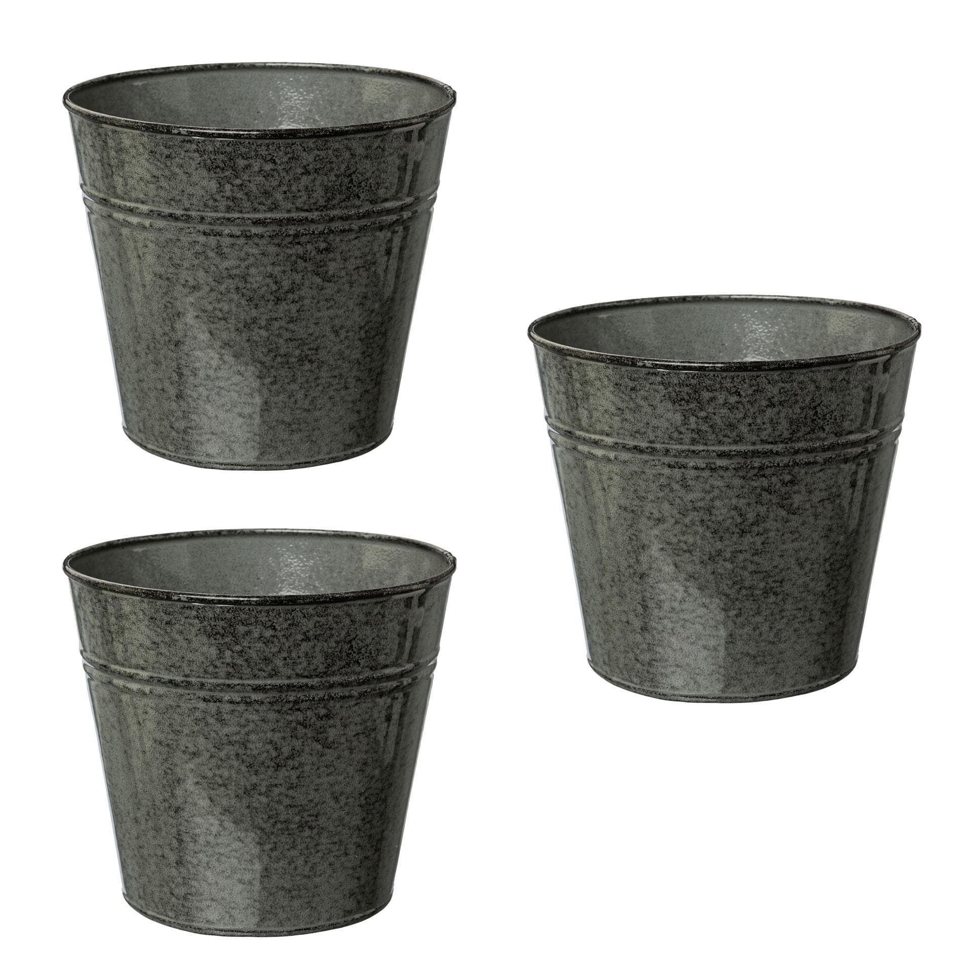 Übertopf CREATIV HOME Übertopf Metall Pflanzgefäße