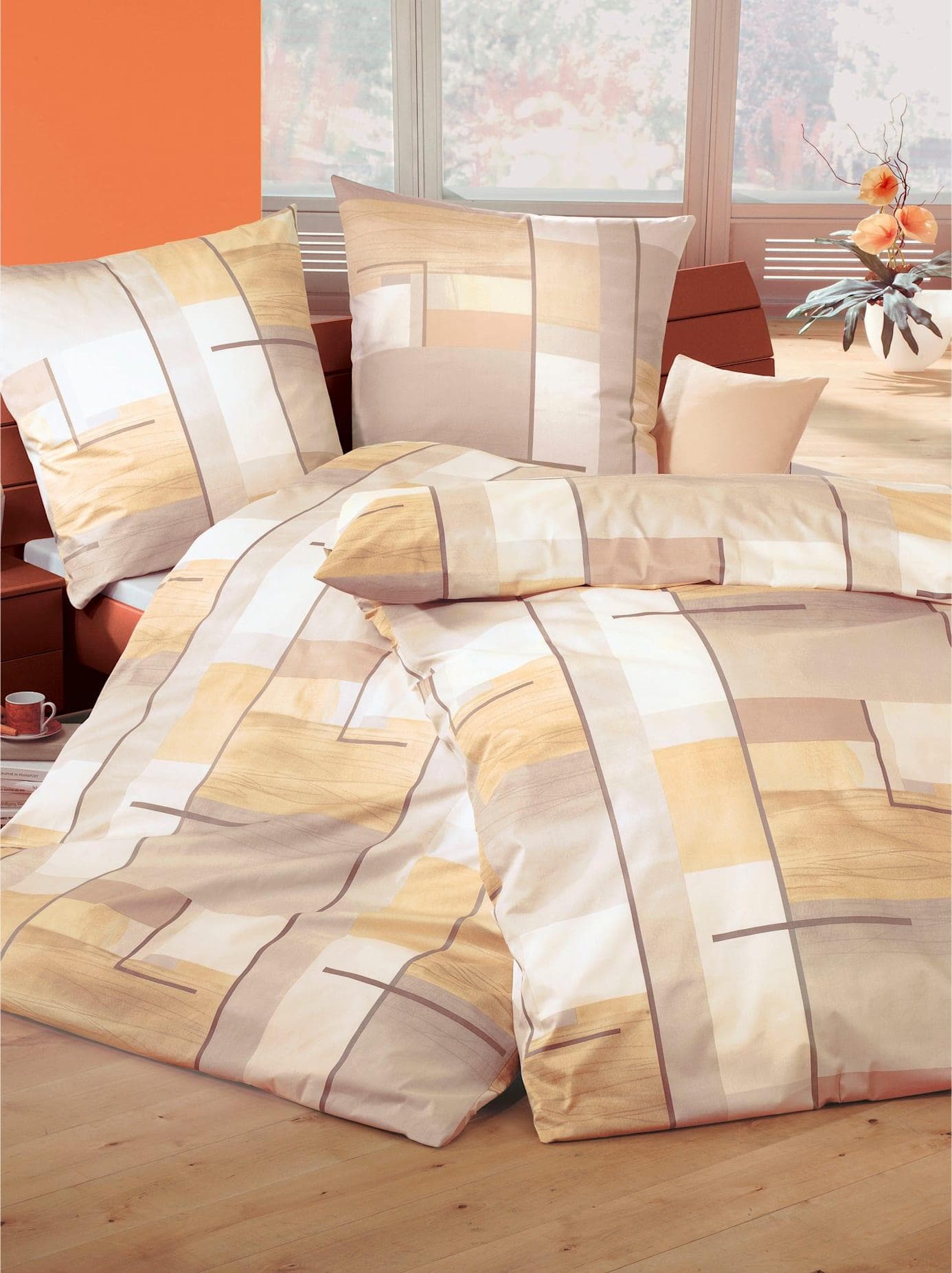 Witt Feinbiber Bettwäsche: Vielseitiges Dessin, Hochwertiger Reißverschluss