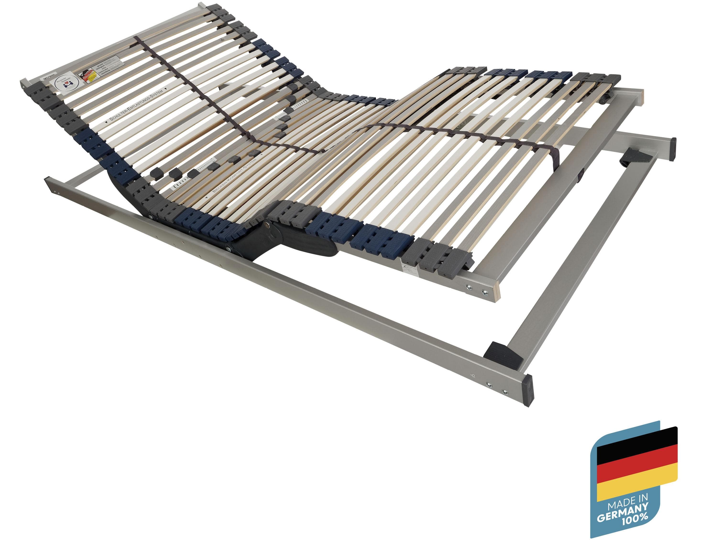 BeCo Allstar Lattenrost Transparent 7 Liegezonen