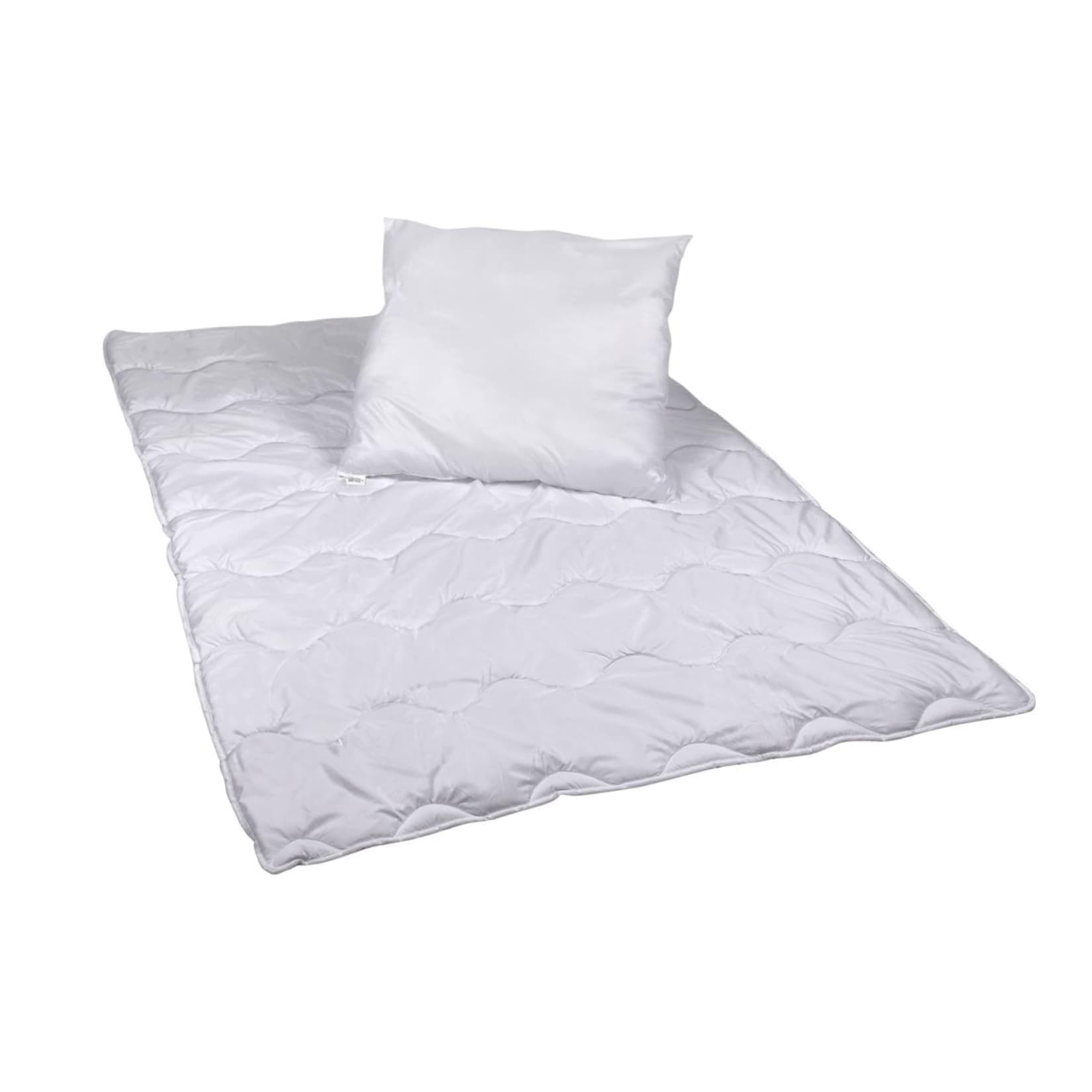 Addliving Premium Bettenset Mikrofaser 2-teilig Steppbettdecke 200x220 cm Kopfkissen 80x80 cm