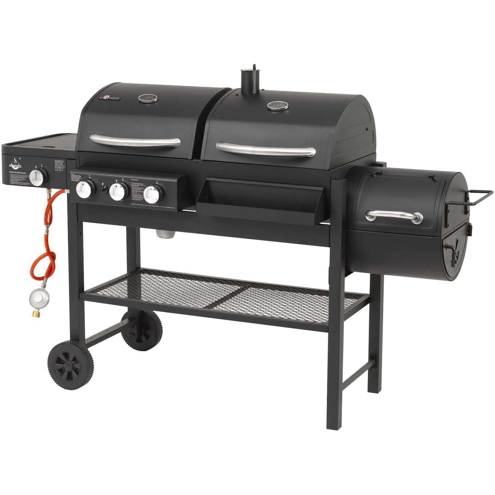 Gasgrill EL FUEGO "Sierra" Schwarz