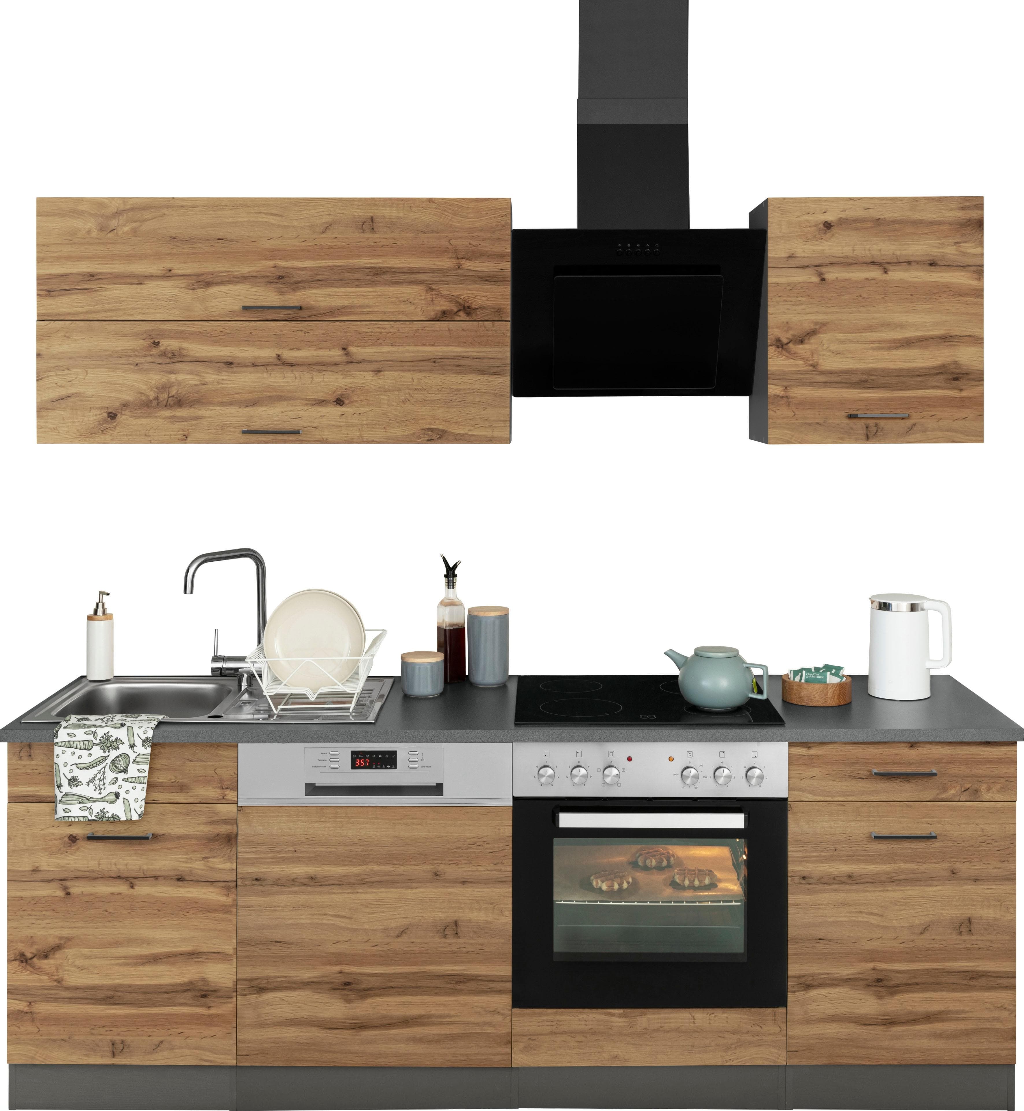 Küchenzeile ohne Elektrogeräte - Modernes Design