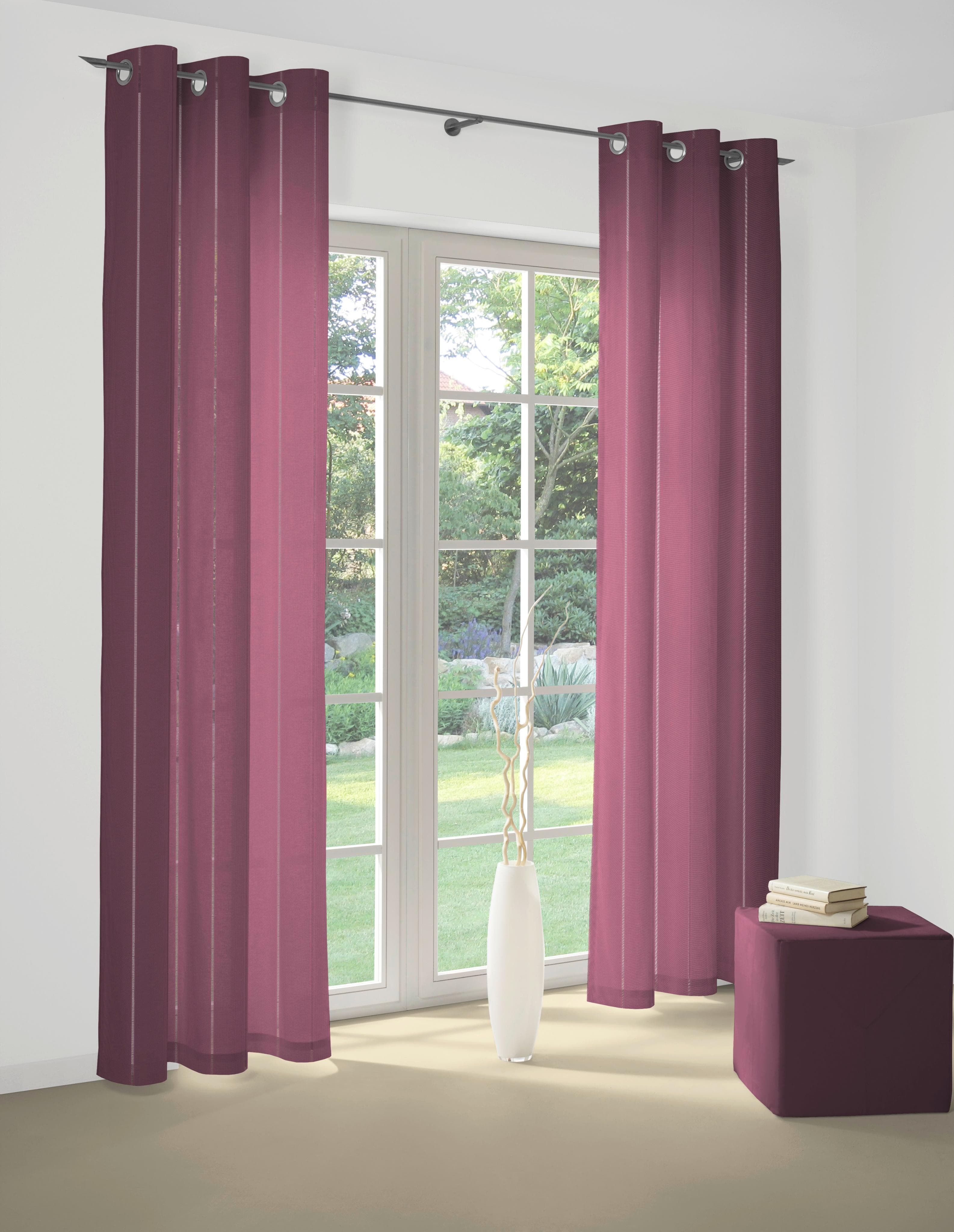 Wirth Felsted Vorhang: Blickdicht, Jacquard, Skandinavischer Stil