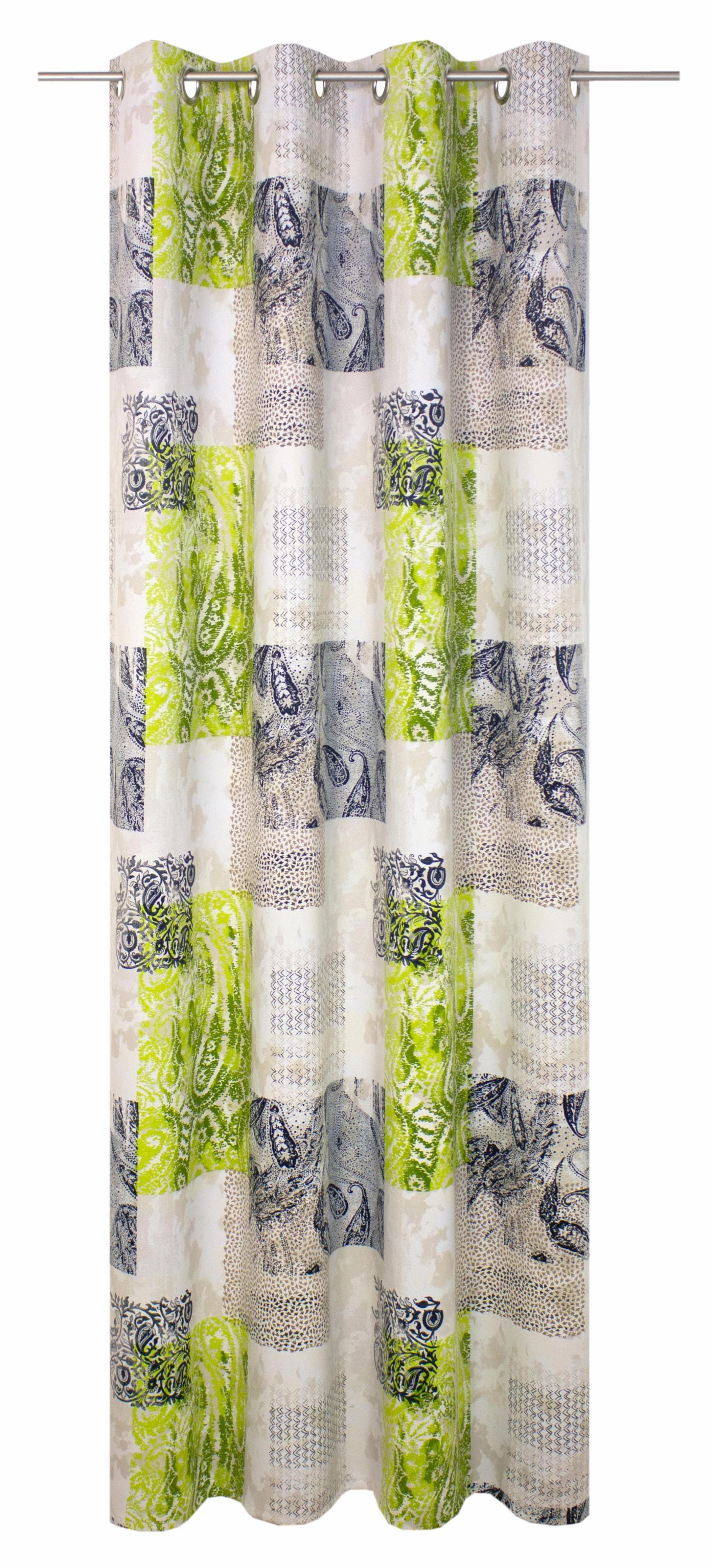 WIRTH Vorhang JOLANDA Grün Polyester