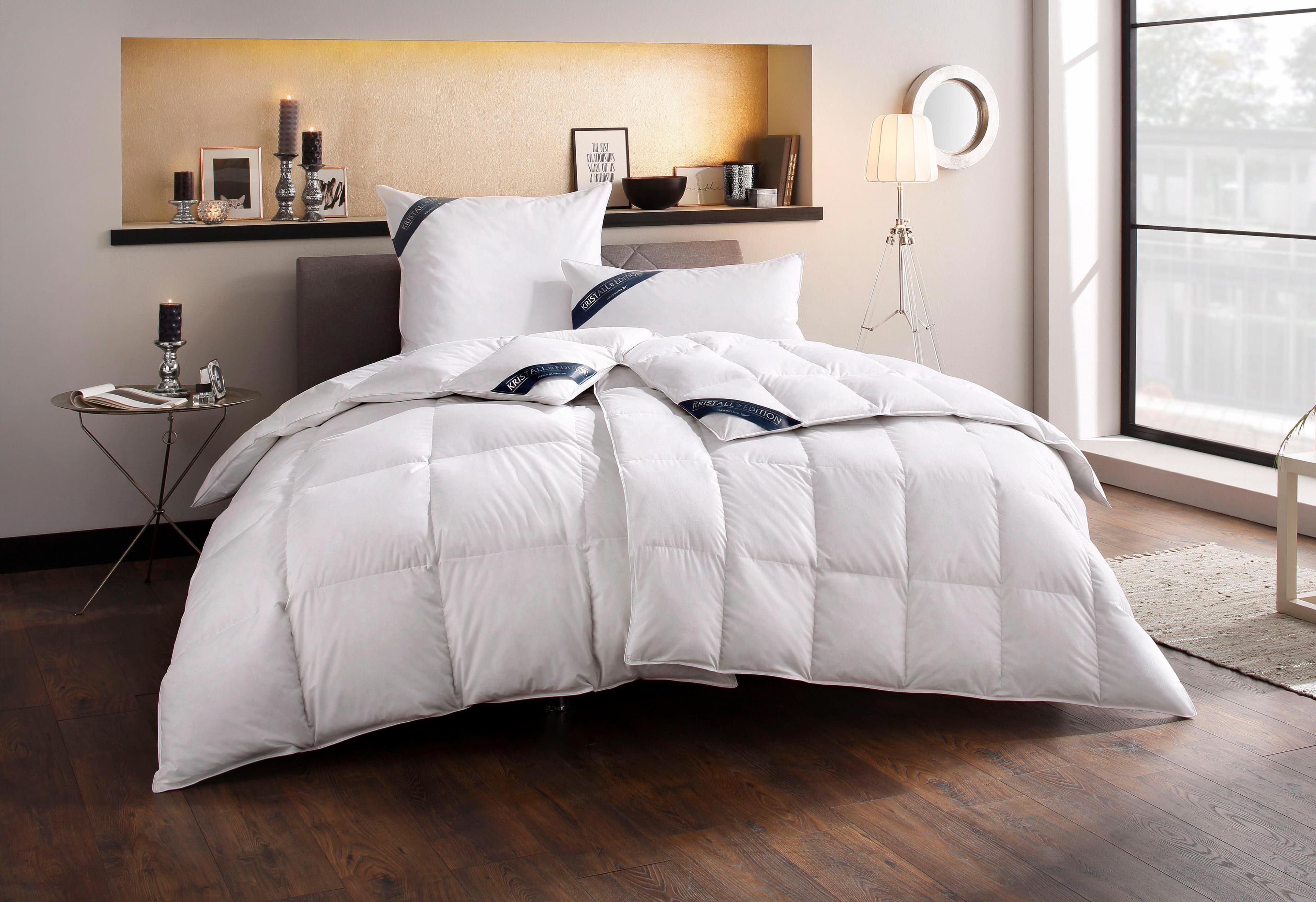 Haeussling Daunenbettdecke Kristall Edition: Luxus in Baumwolle