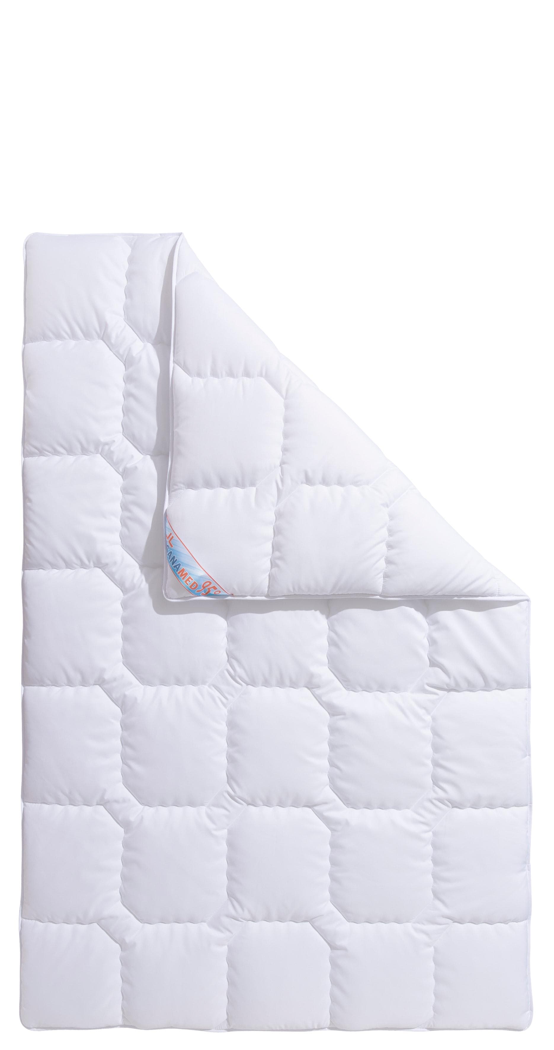 Kunstfaserbettdecke Sanamed 95 von f.a.n. Frankenstolz: Kochfest & Langlebig