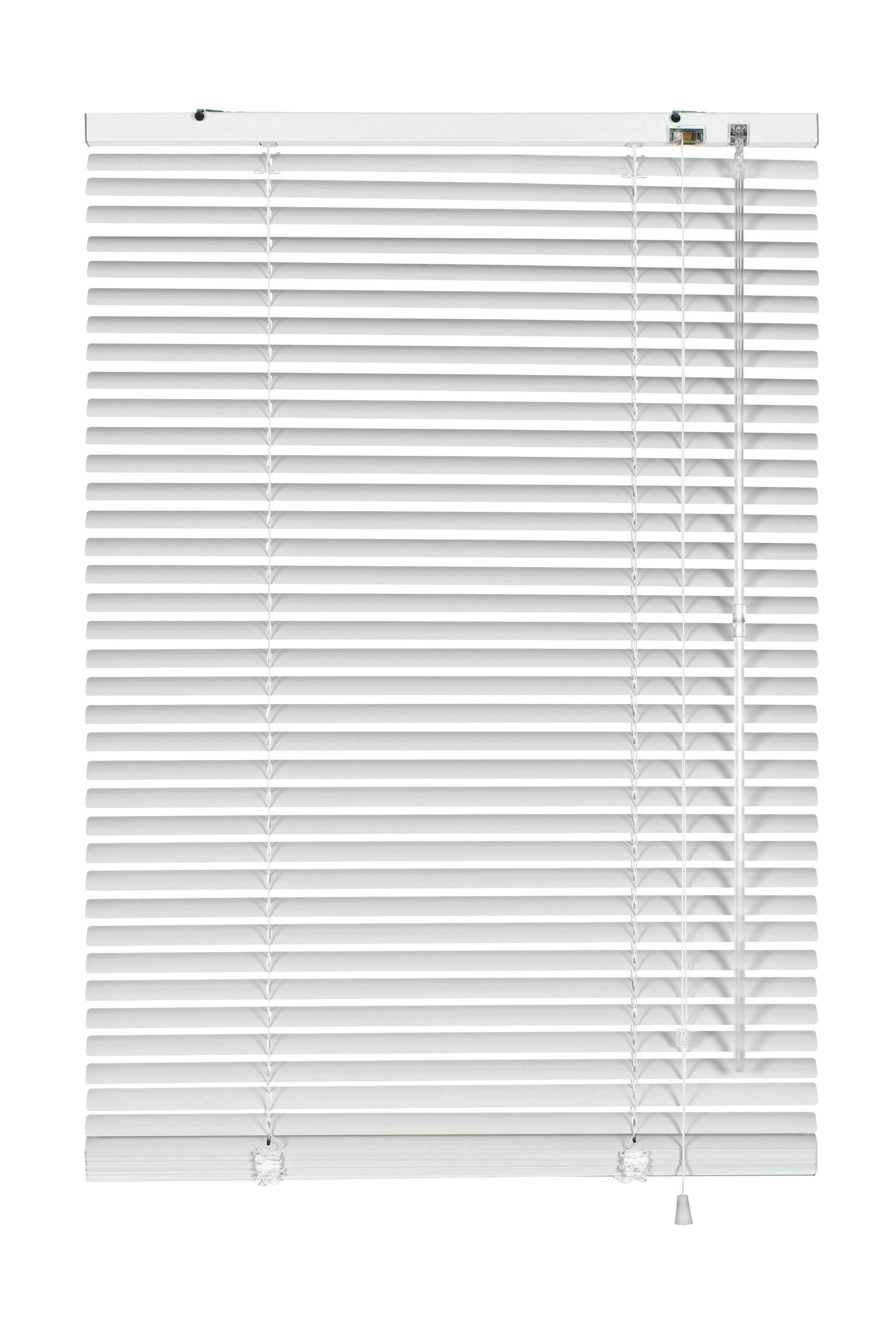 Jalousie GARDINIA Aluminium-Jalousie 25 mm weiß 110x130 cm