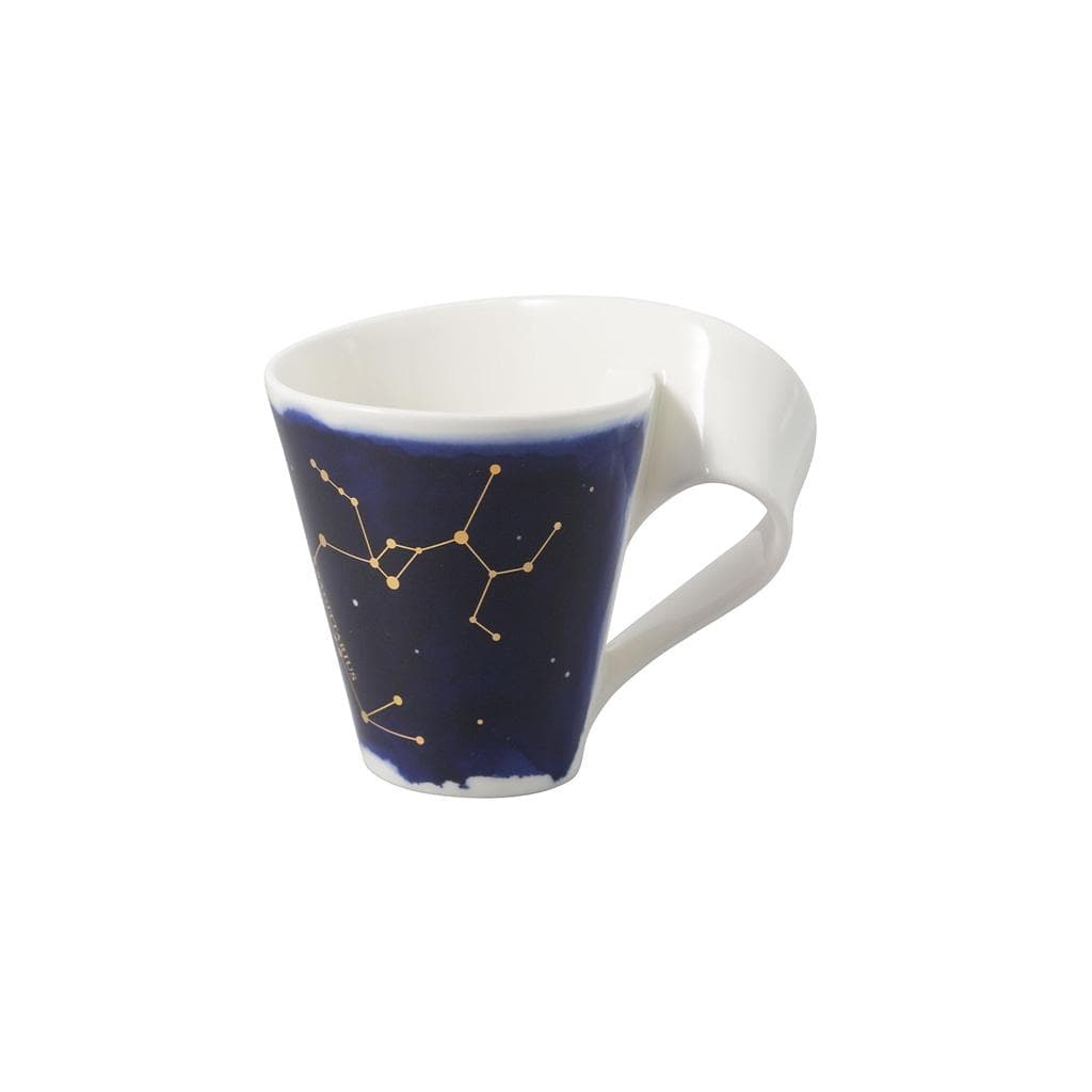 Villeroy & Boch NewWave Stars Tasse Schütze 300 ml Weiß-Blau Porzellan