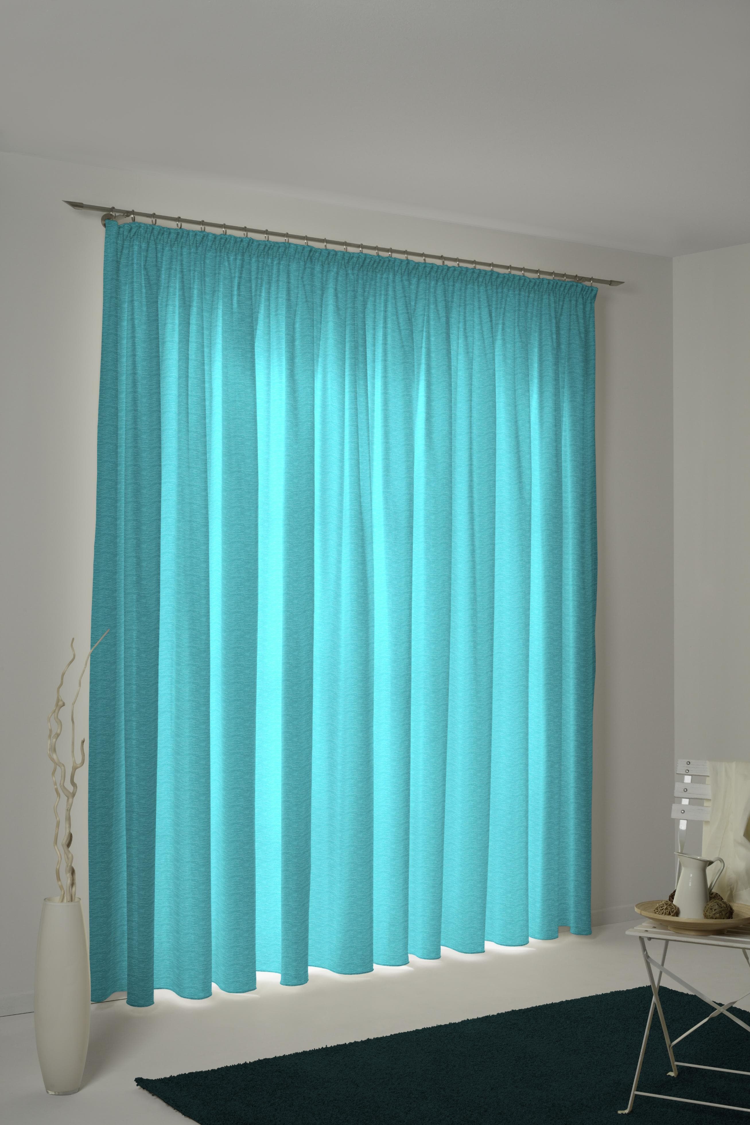 Wirth Thermo-Chenille Trondheim Vorhang - Blickdicht, Kräuselband, Kuschelig