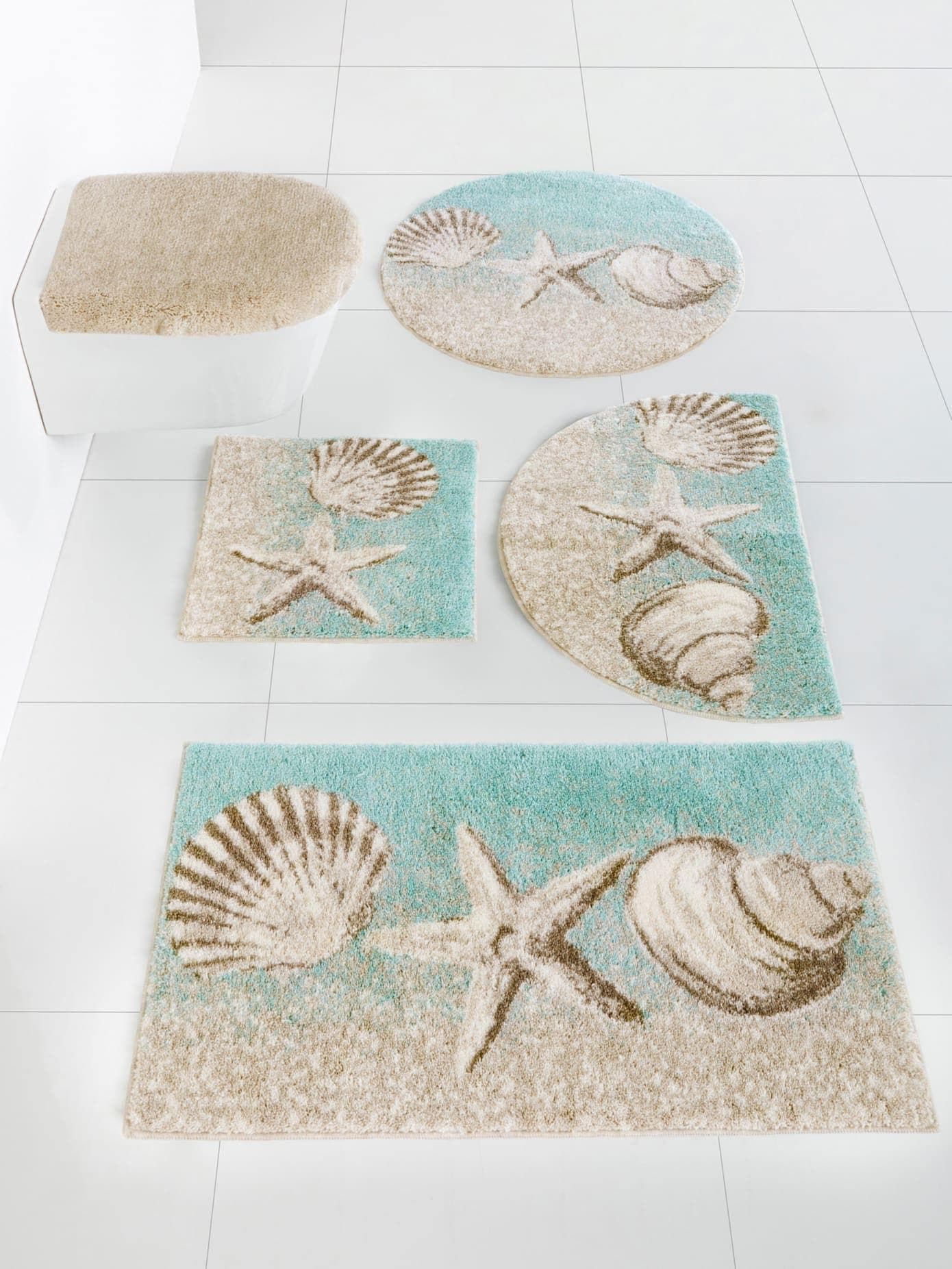 Grund Badematte Sand Türkis