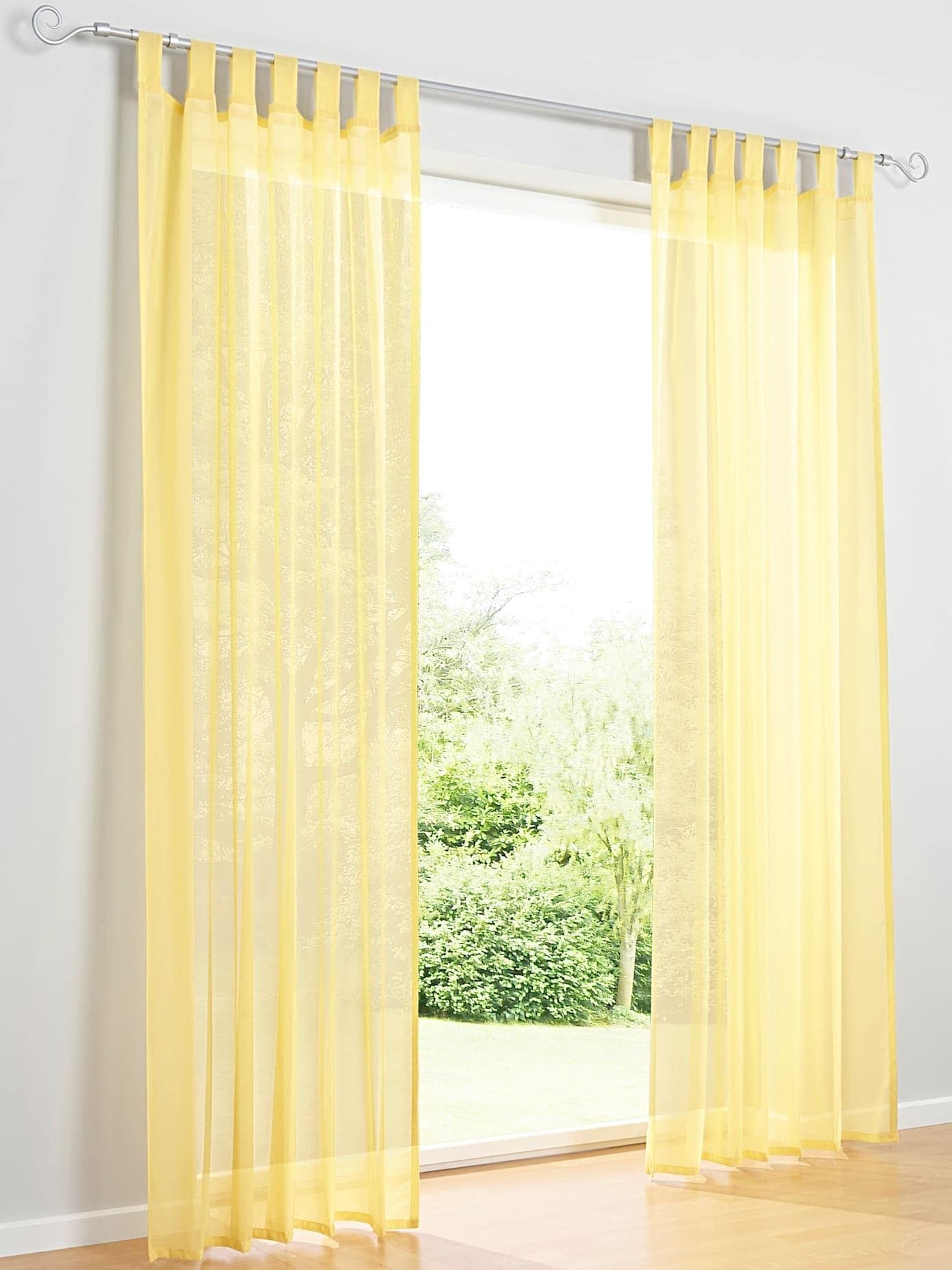 heine Gardine Dekostore Schlaufen Polyester