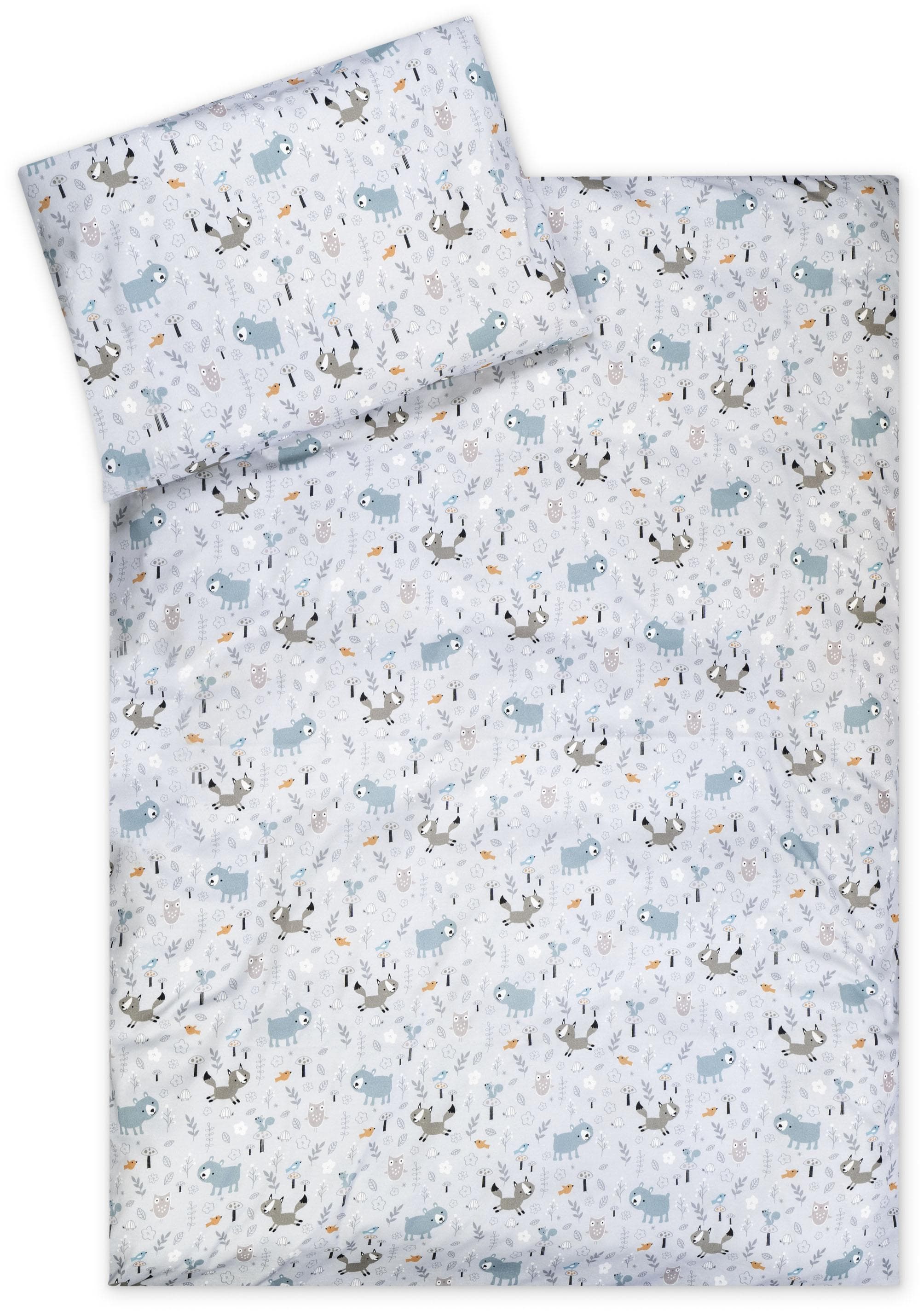 Julius Zöllner Kinderbettwäsche Smart Friends Bunt Baumwolle