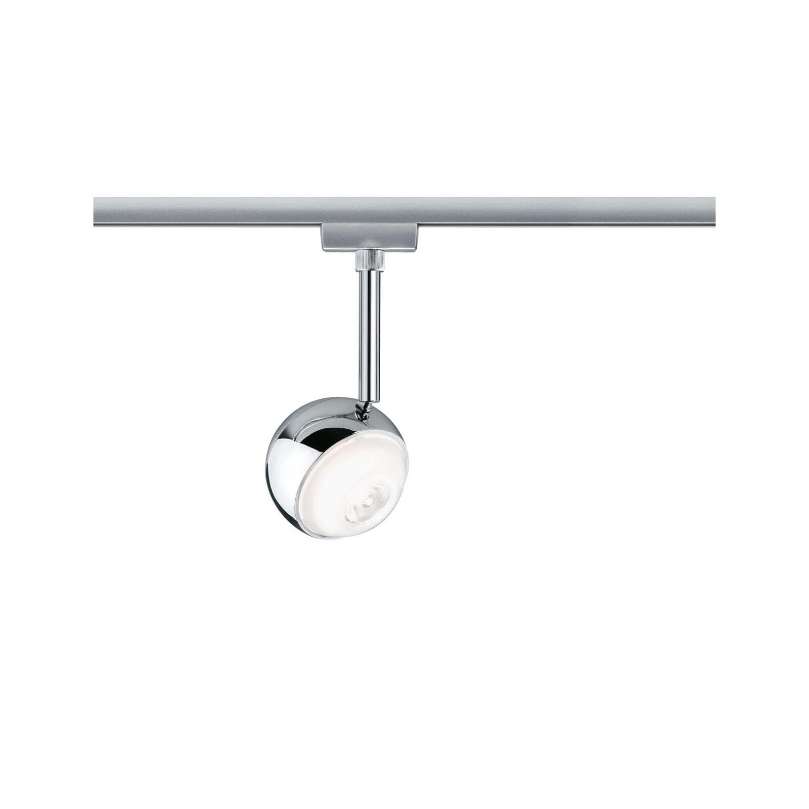 Paulmann URail Schienenspot Capsule II Chrom Matt Dimmbar LED-Leuchte