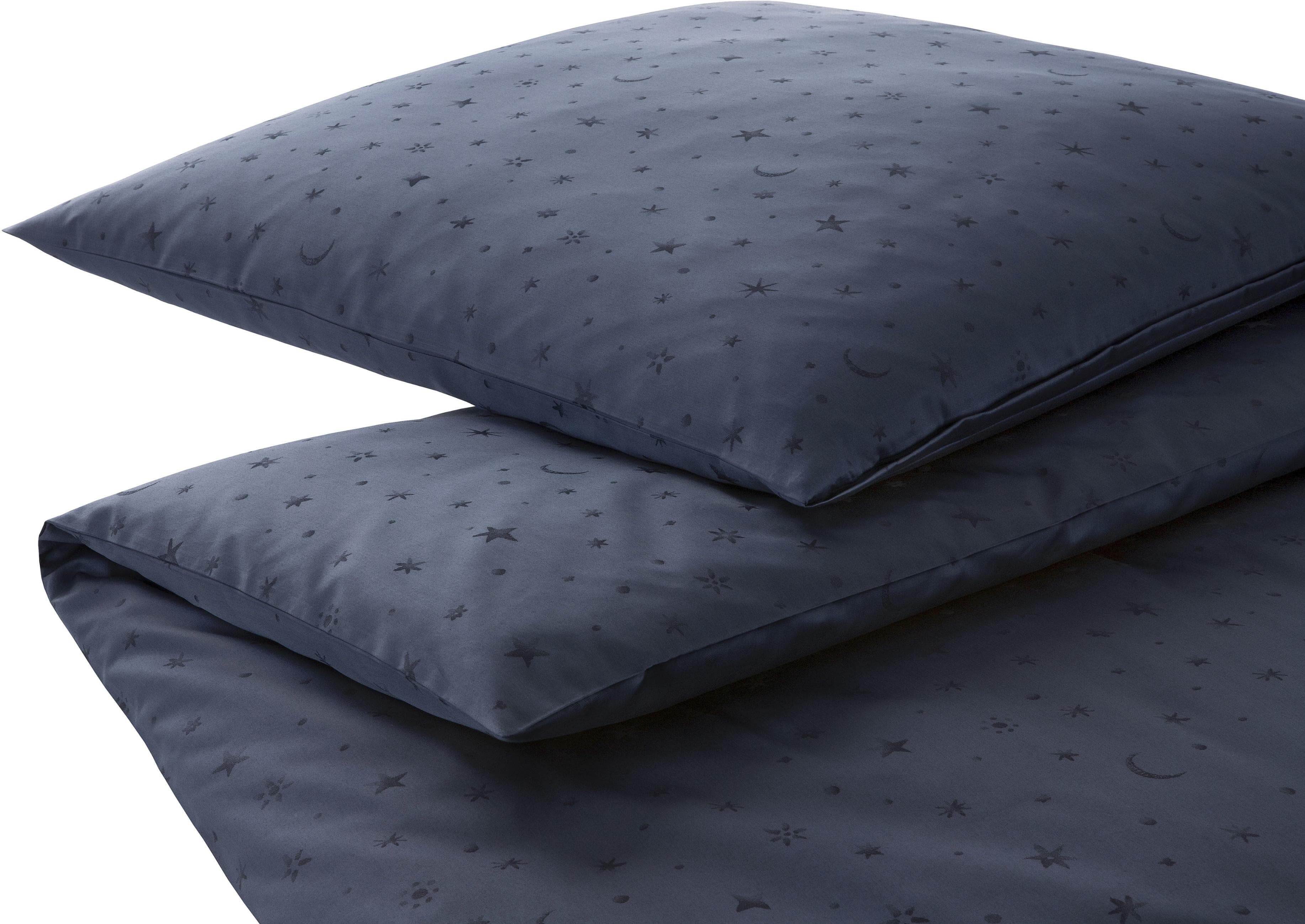 Angenehme Bettwäsche aus Softmaterial - Sternenmotiv