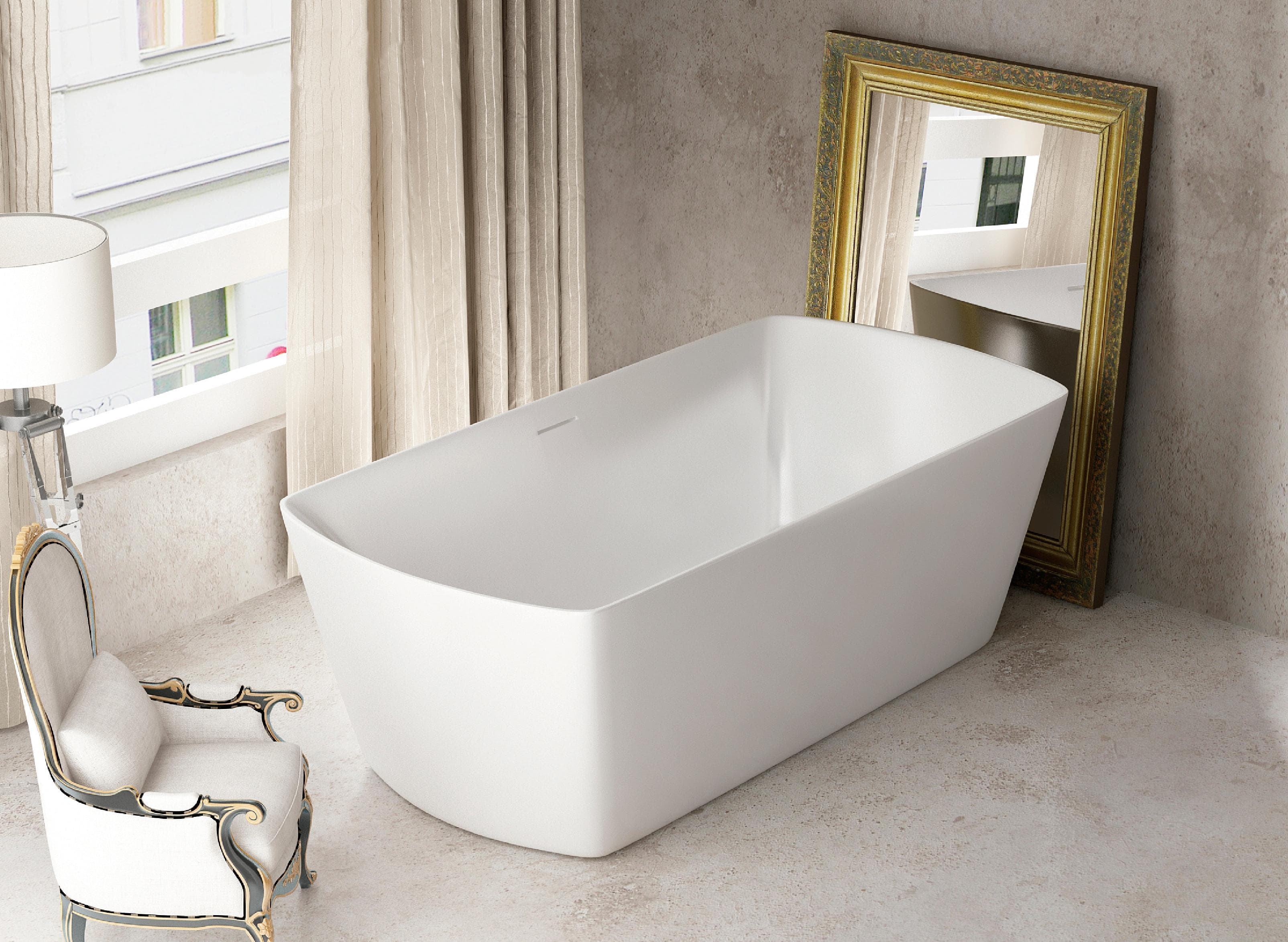 Sanotechnik ORLANDO Badewanne Modernes Design