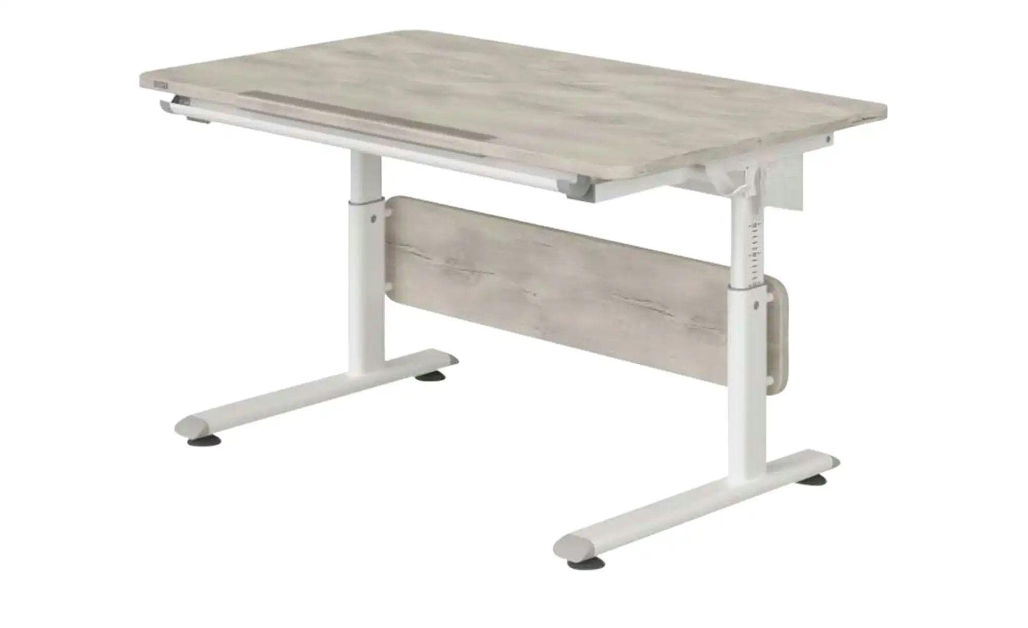 Paidi Jugendschreibtisch Diego Weiß Eiche