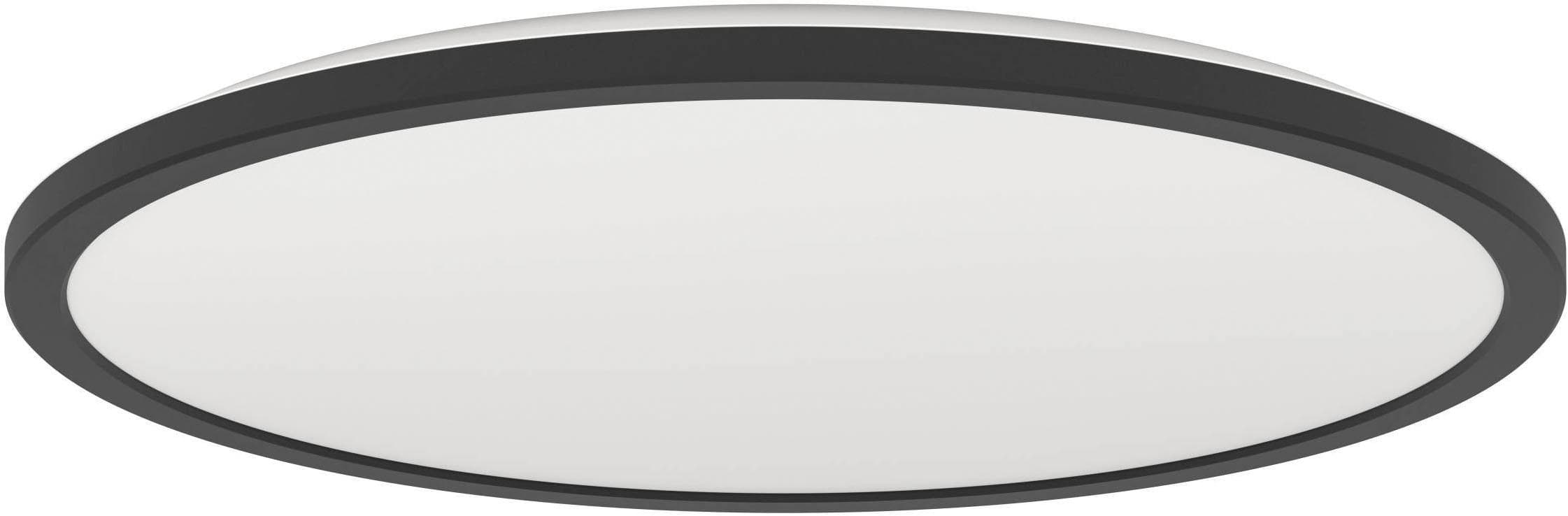 EGLO Deckenleuchte Rovito Schwarz IP44 LED