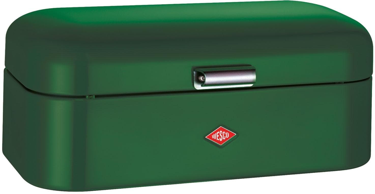 WESCO Grandy Brotkasten Schwarzgrün Stahlblech 25,5 cm