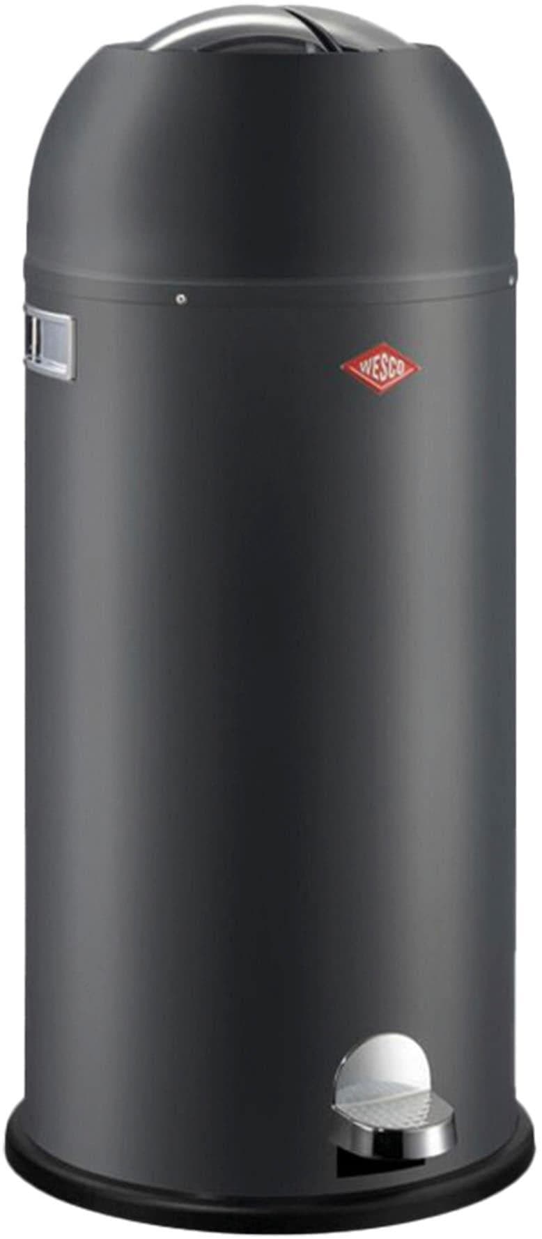 Wesco Kickmaster Maxi Mülleimer 40L Graphit matt
