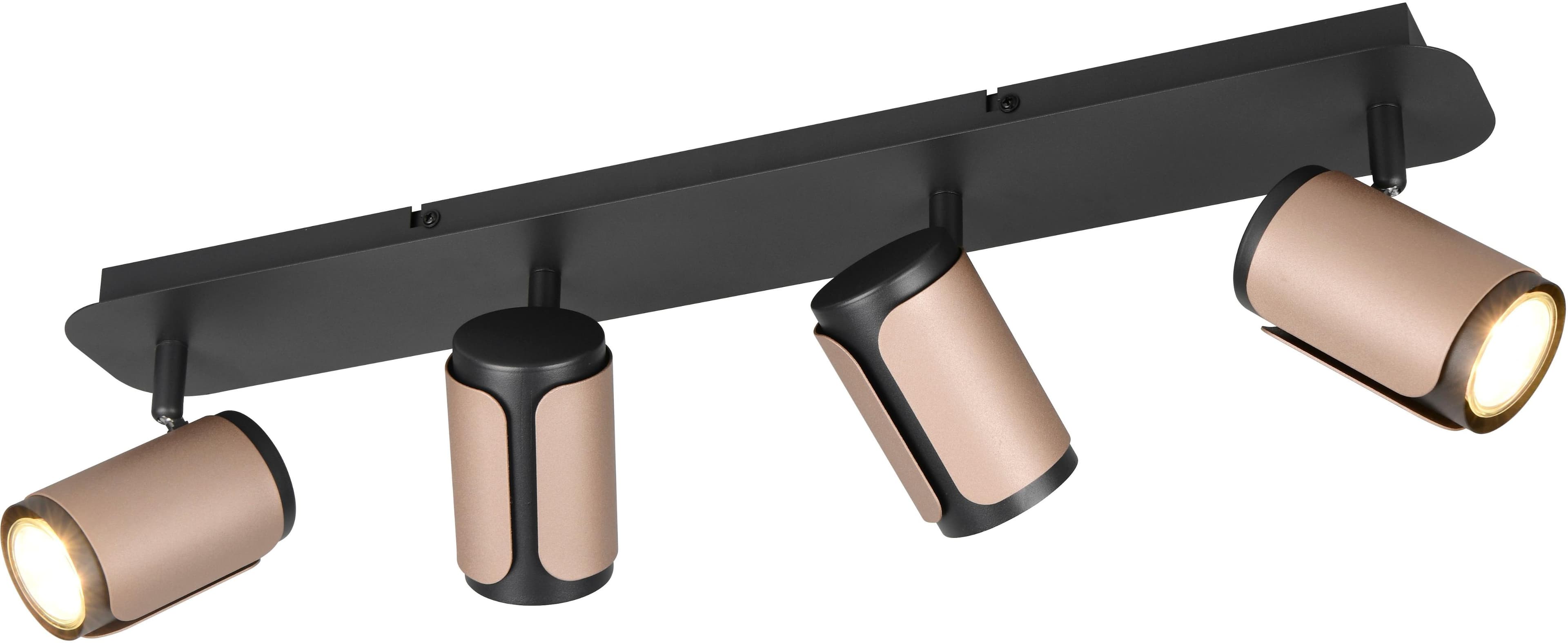 Trio Leuchten Deckenspot GILLAN Braun Metall