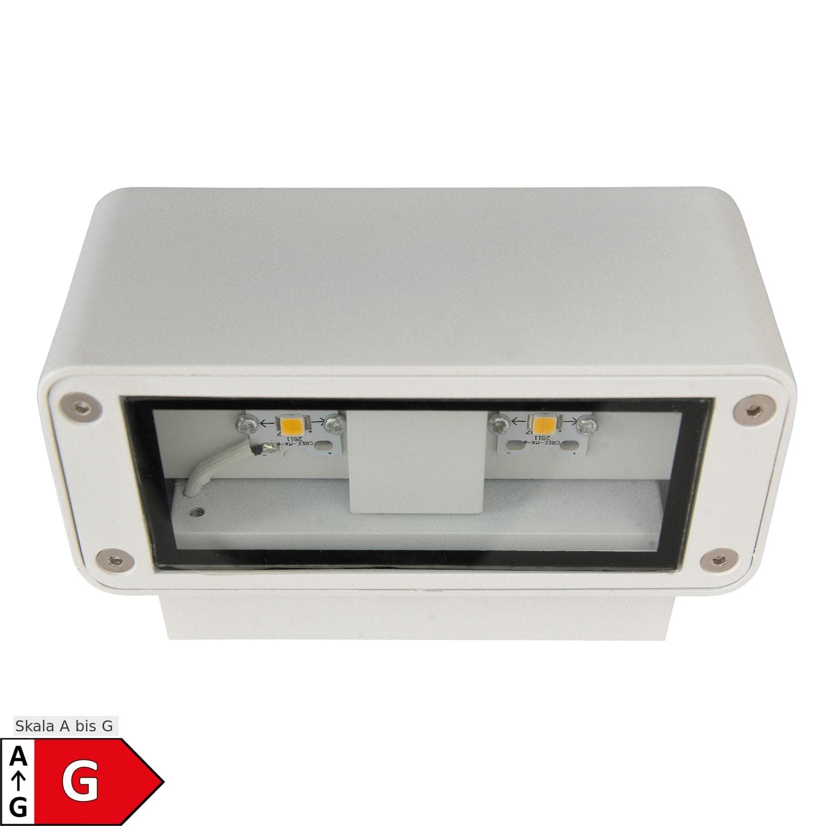 Außenwandleuchte LED warmweiß, klassisch