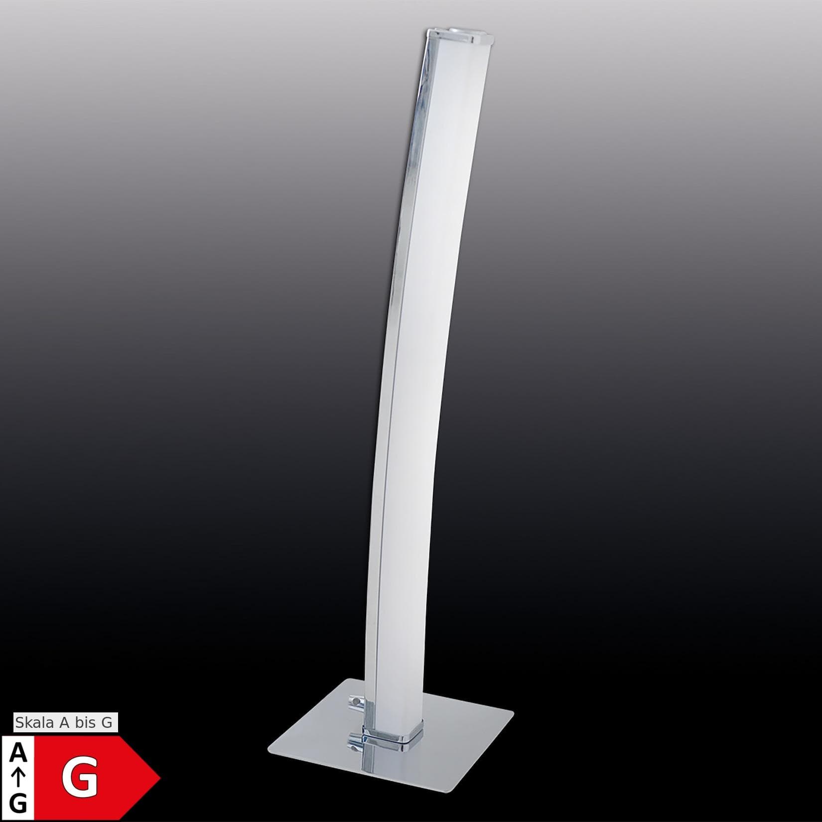 Elegante LED-Tischleuchte in Chrom