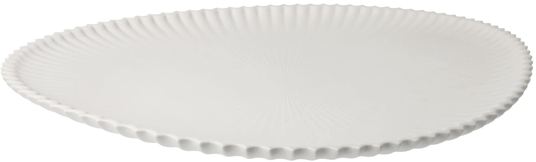 GOEBEL Teller Raindrop Weiß Porzellan