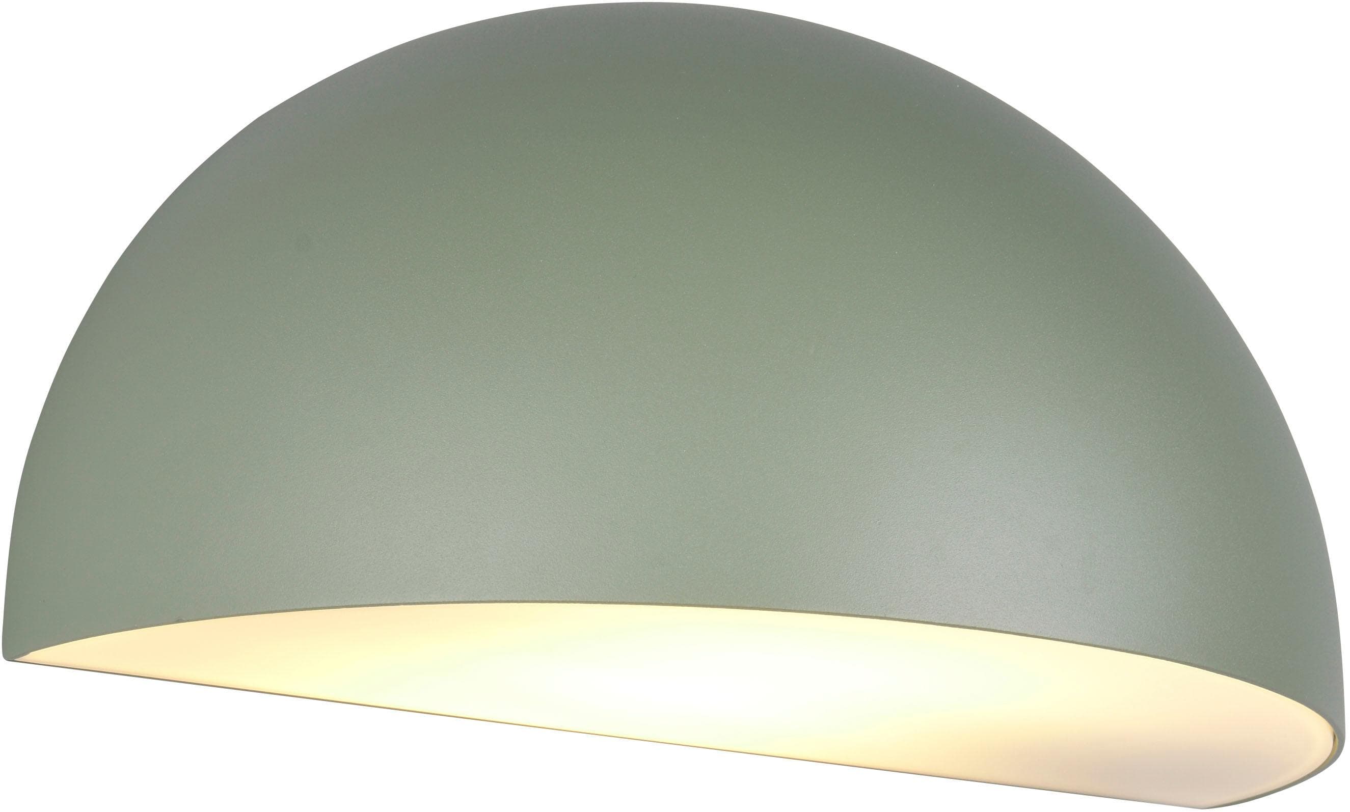 Trio Außenwandleuchte MAAS Grün Metall IP44