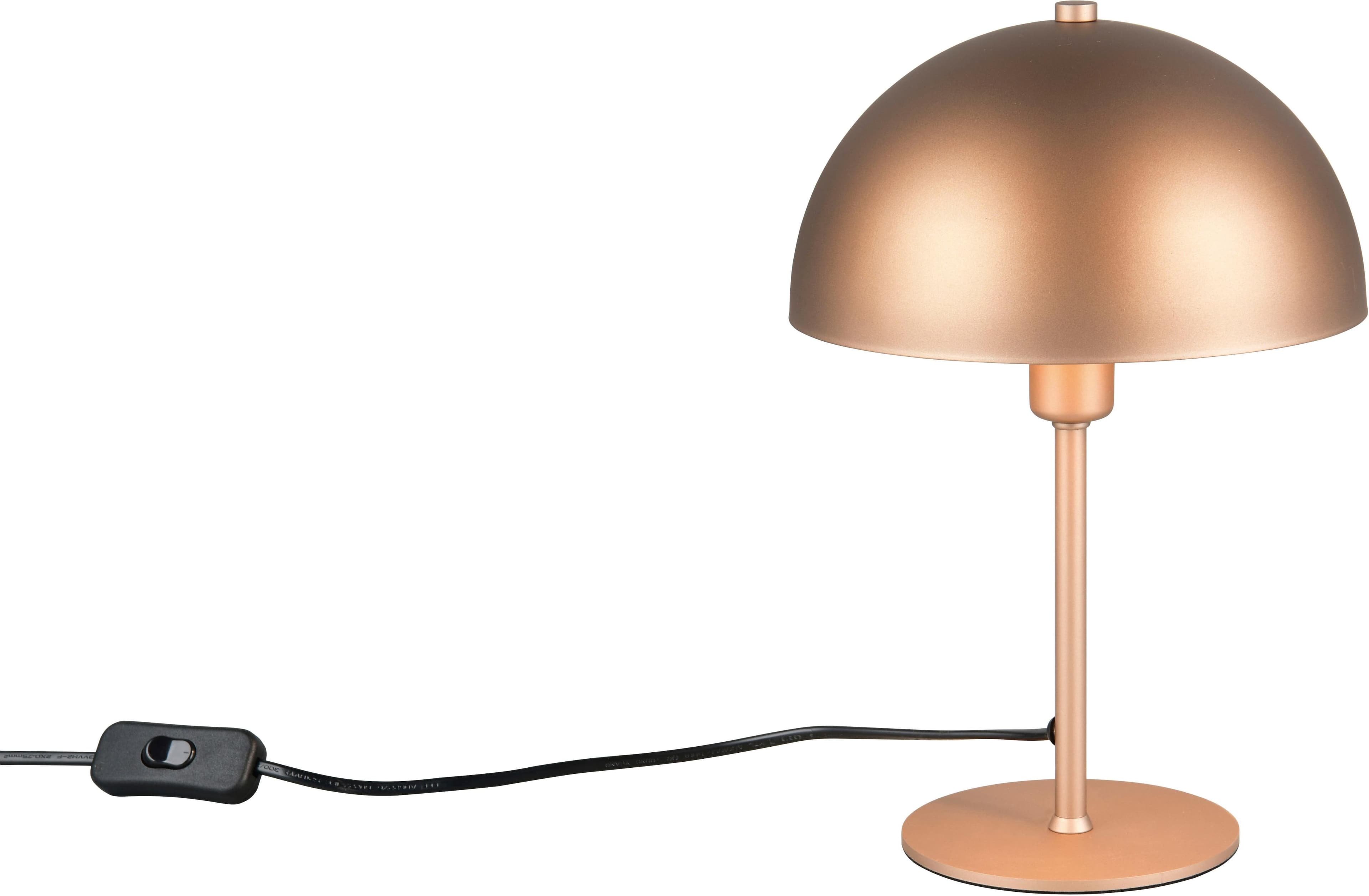 TRIO NOLA Schreibtischlampe coffee Metall