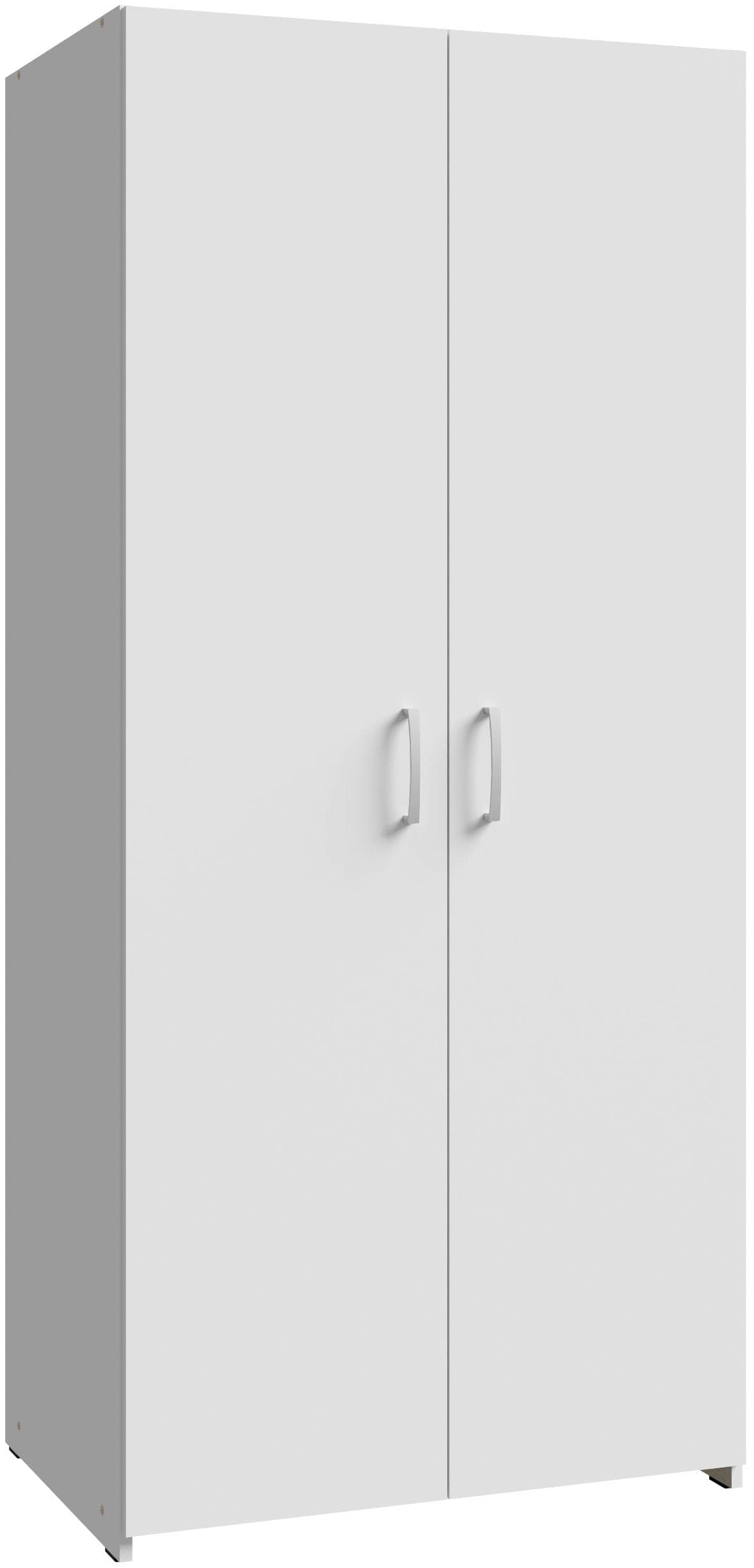 FORTE Drehtürenschrank: Moderner Mehrzweckschrank mit Hochglanzoberflächen