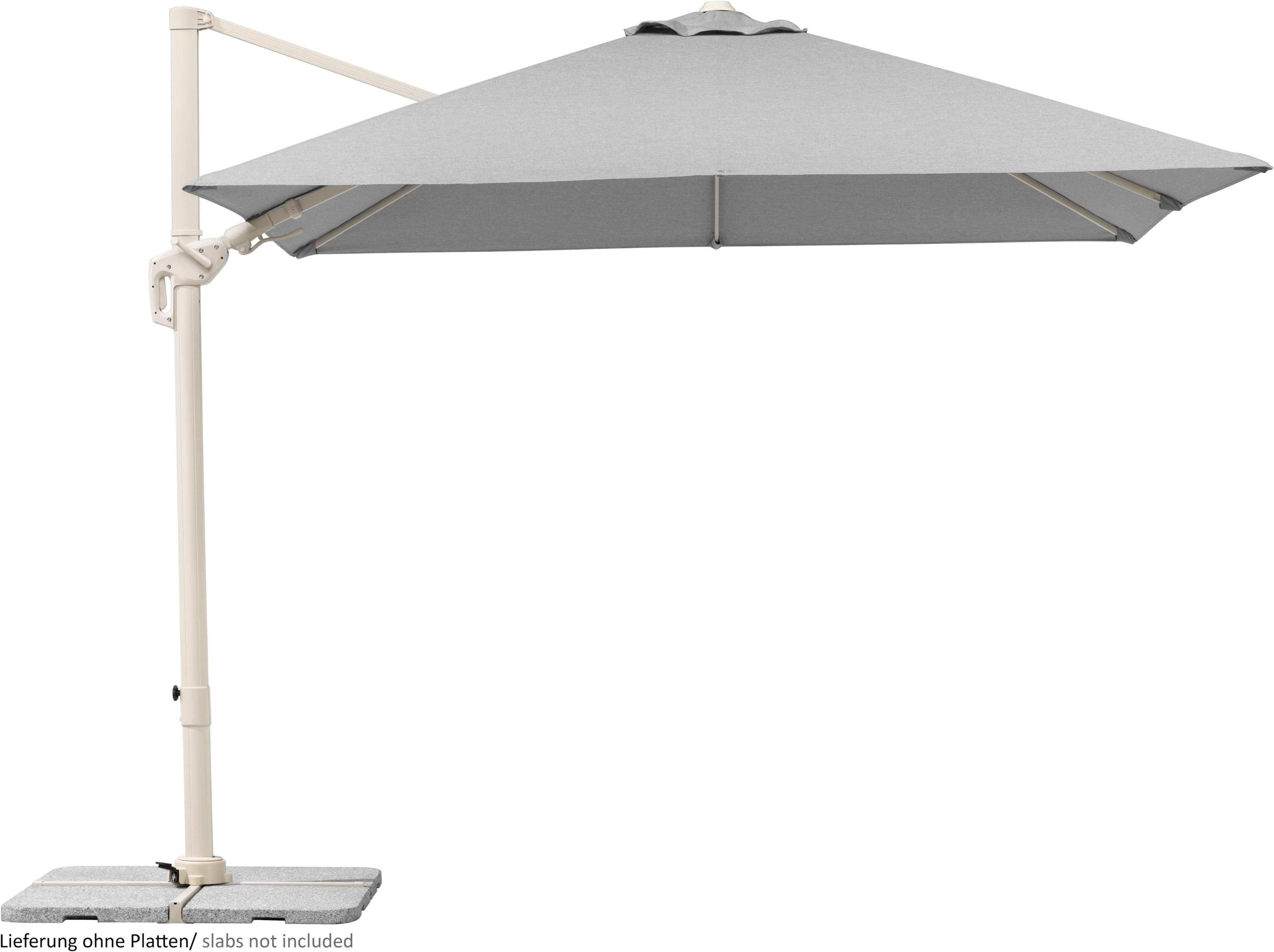 Ampelschirm Rhodos Twist Comfy Greige Schneider Schirme