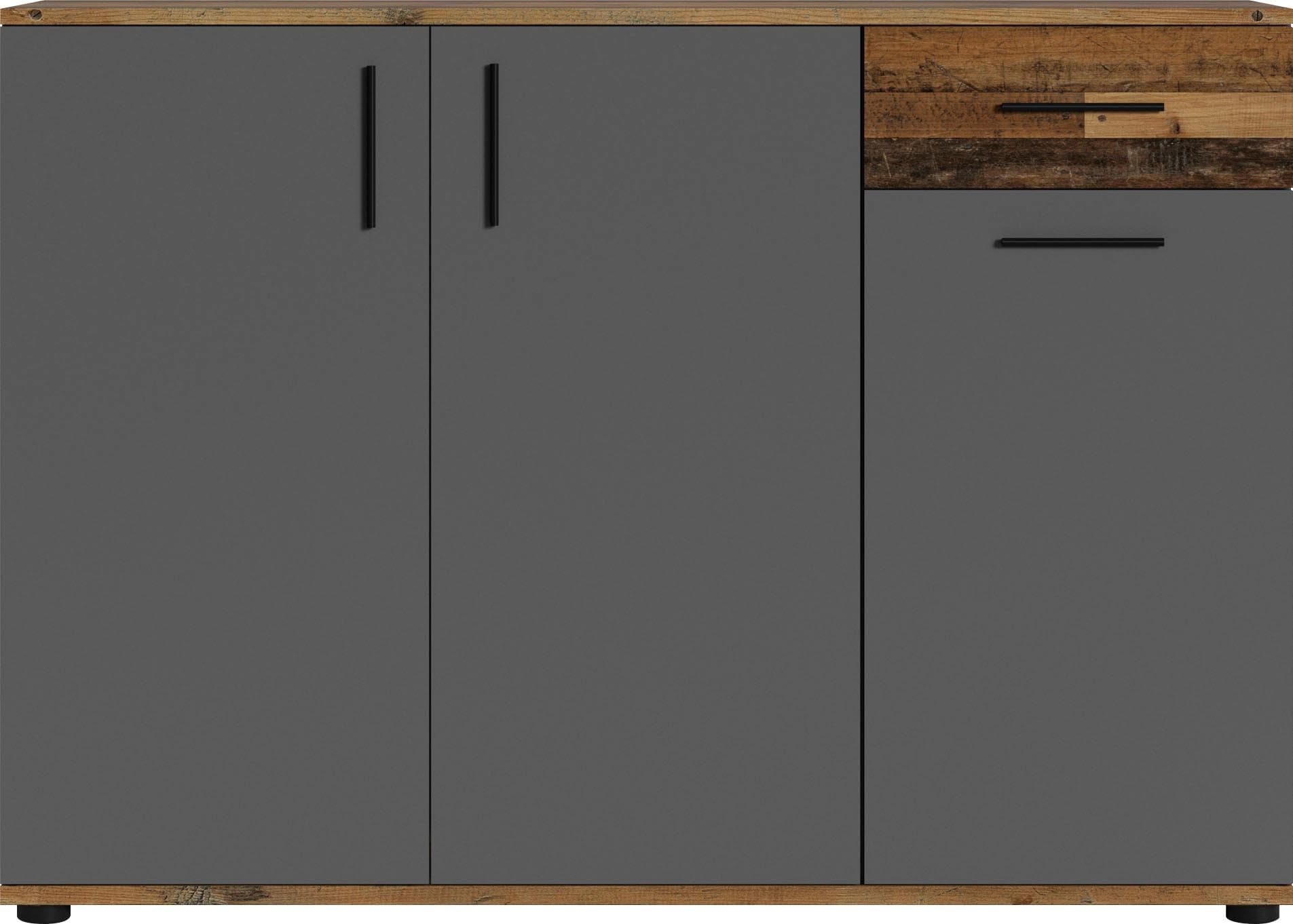 INOSIGN Jakob Kommode - Zweifarbiges Sideboard mit Stauraum