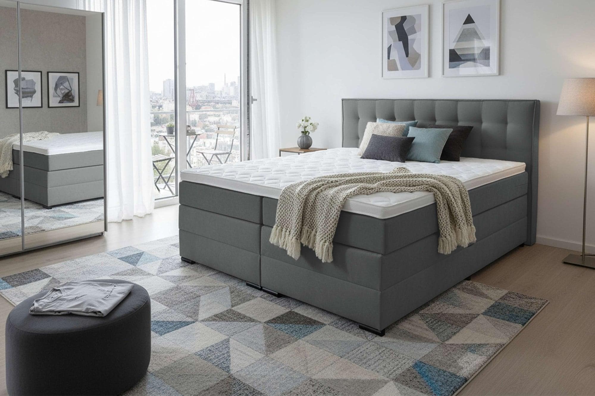 Home Affaire Boxspringbett Köln Doppelbett 180x200cm