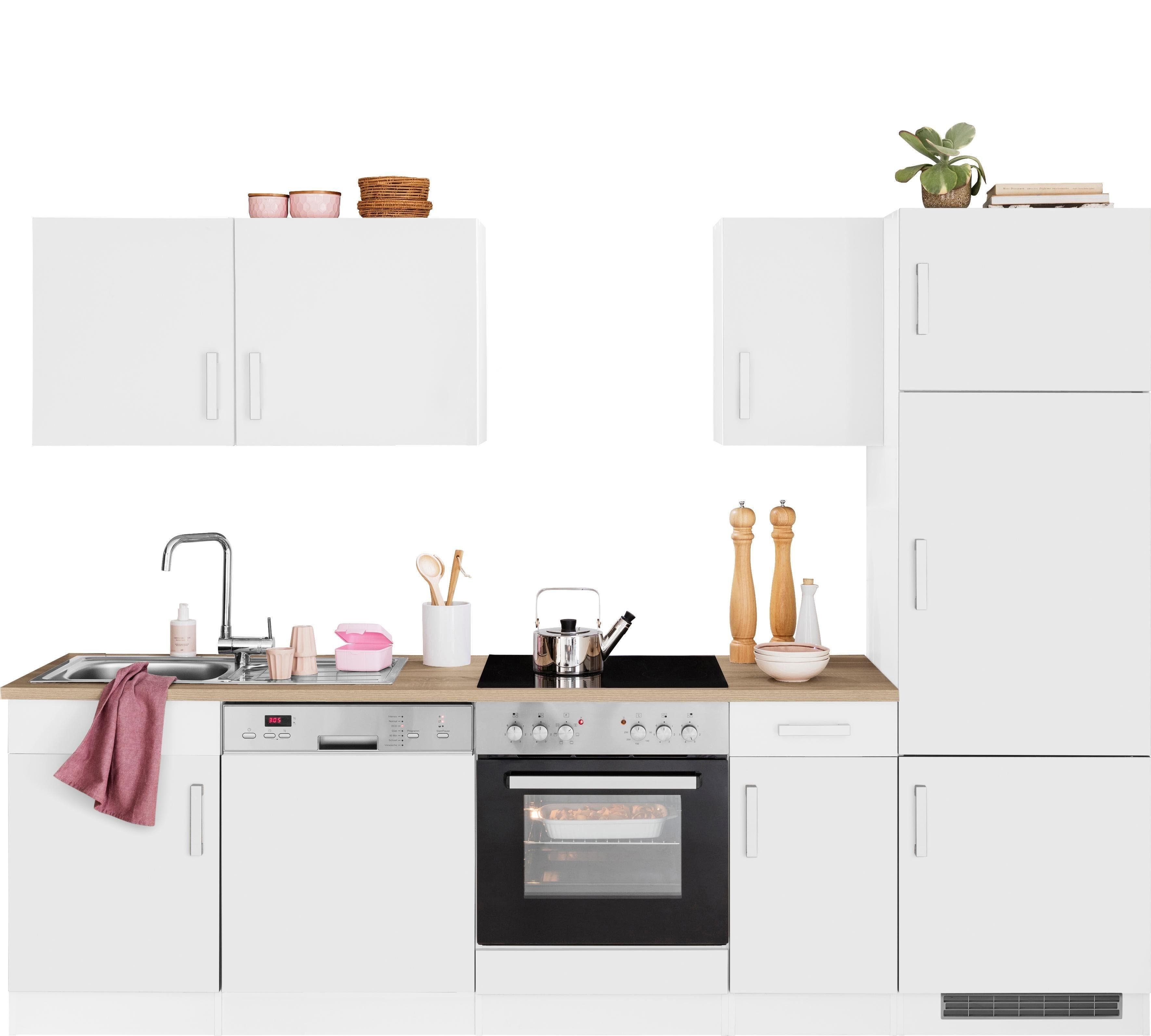 Billiger-baur.de Kochstation "KS-Gera" 270 cm Weiß